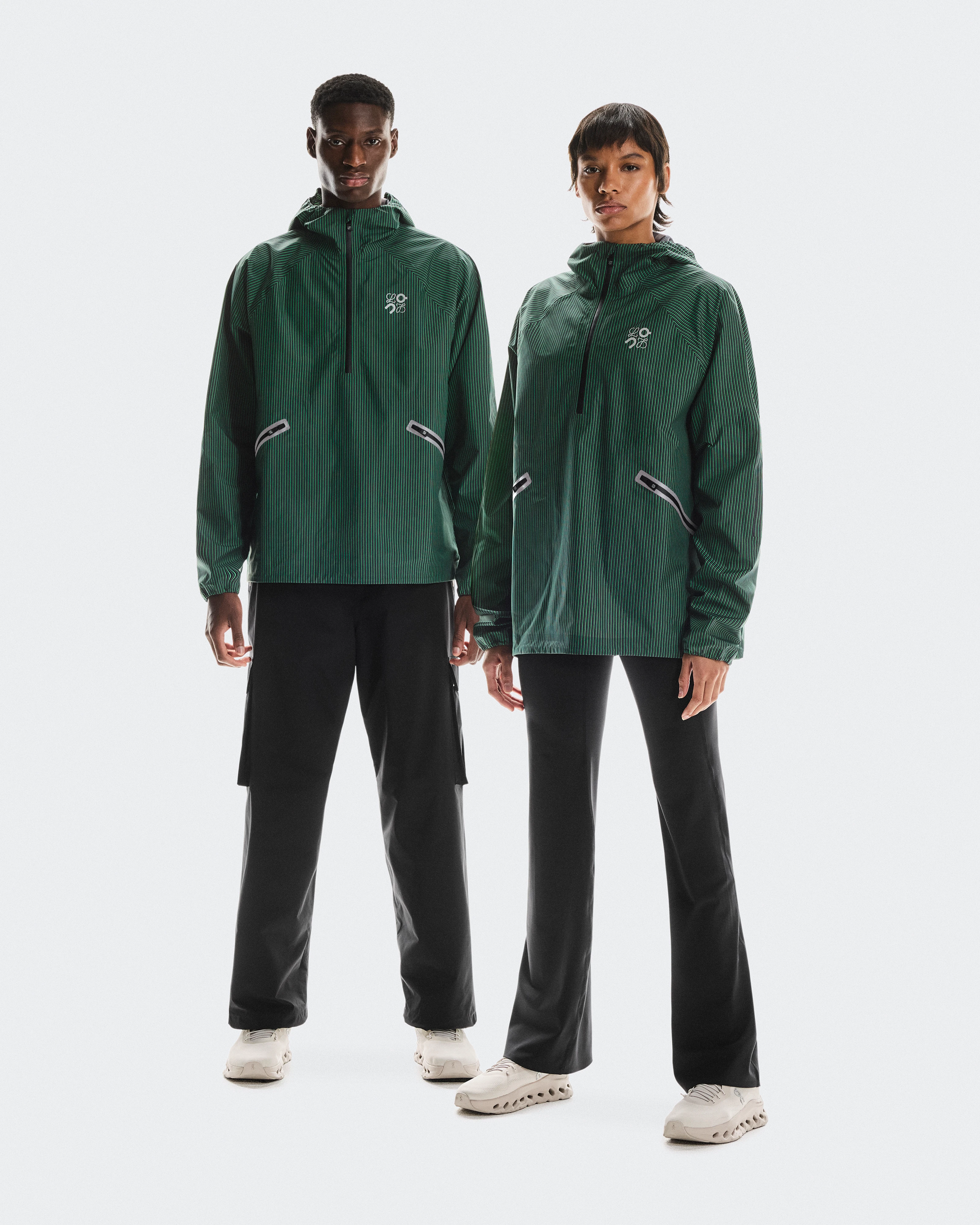 On Storm Anorak LOEWE Green & Black Unisex Jackets