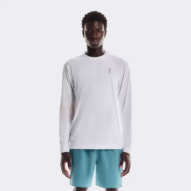 Train Long-T Graphic Long-Sleeve Shirt in White