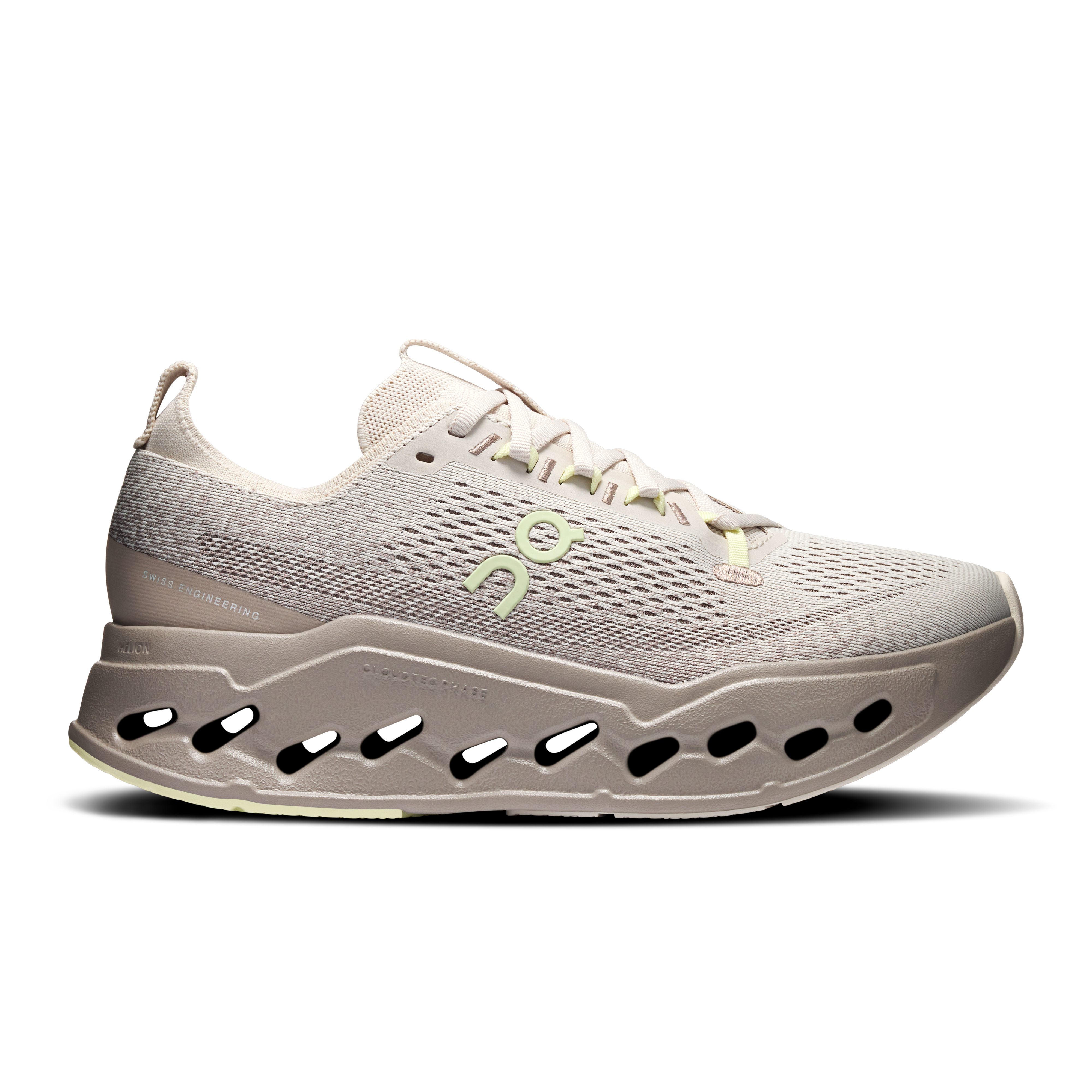 Cloudsurfer Max Road Running Shoe in Pelican/Limelight