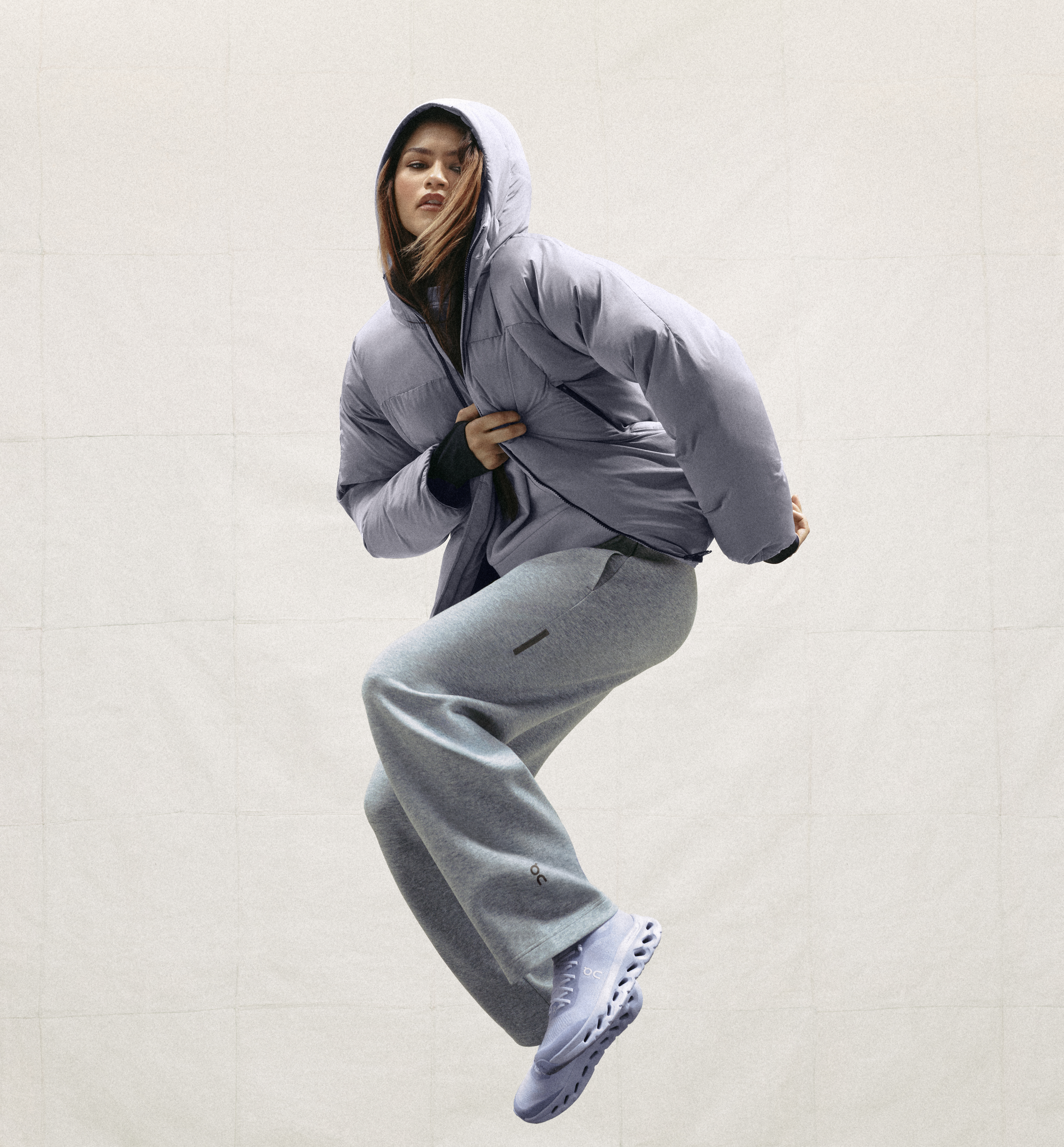 Zendaya together with On. Be every you. Explore the new