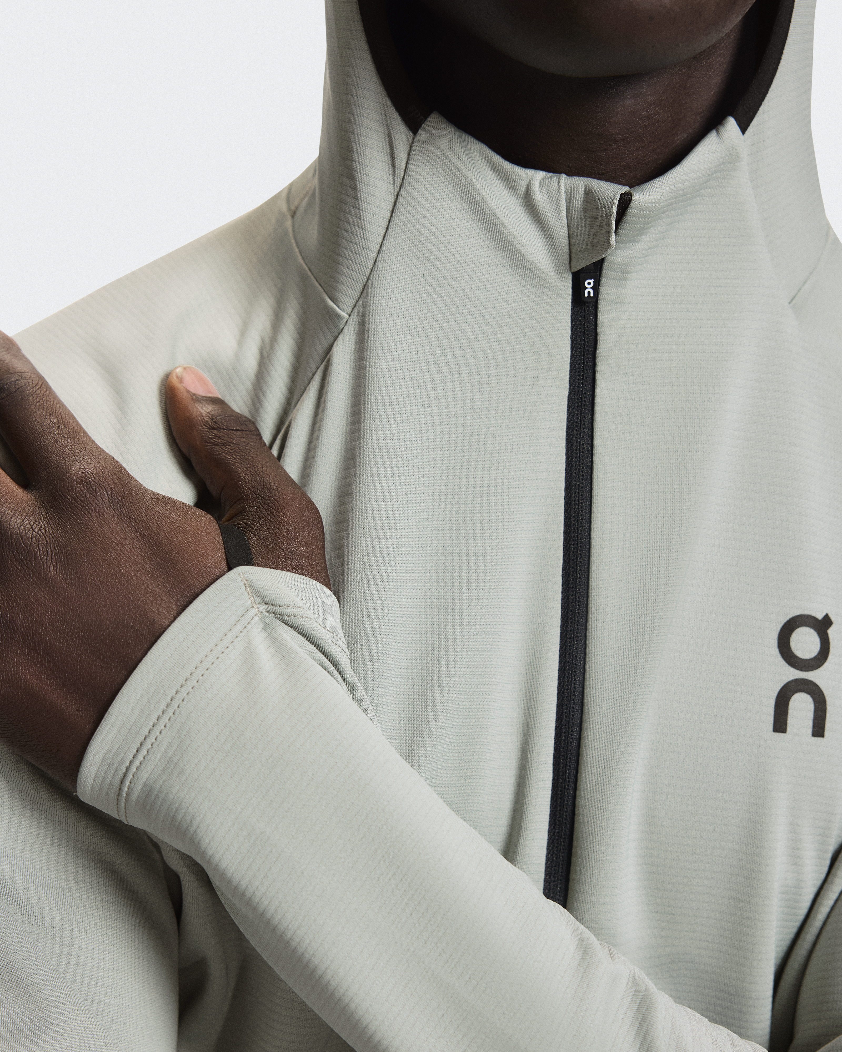 メンズ Climate Zip Hoodie | グリーン & グレー | On 日本