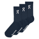 Logo Sock High 3P in Navy