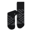 Performance Mid Sock in Black/Shadow