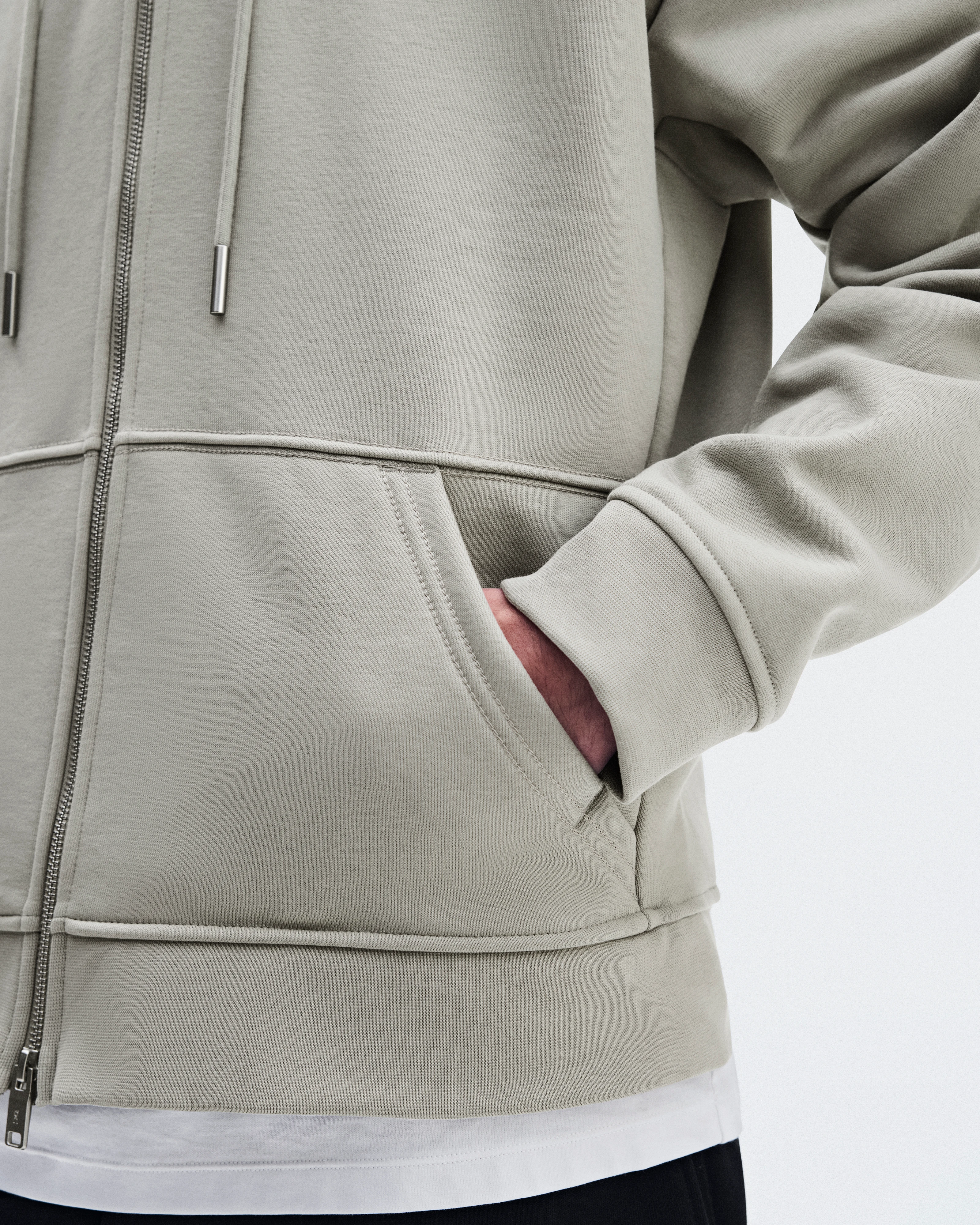 On Club Collective Full Zip Pixel Brume メンズ フーディ＆スウェットシャツ