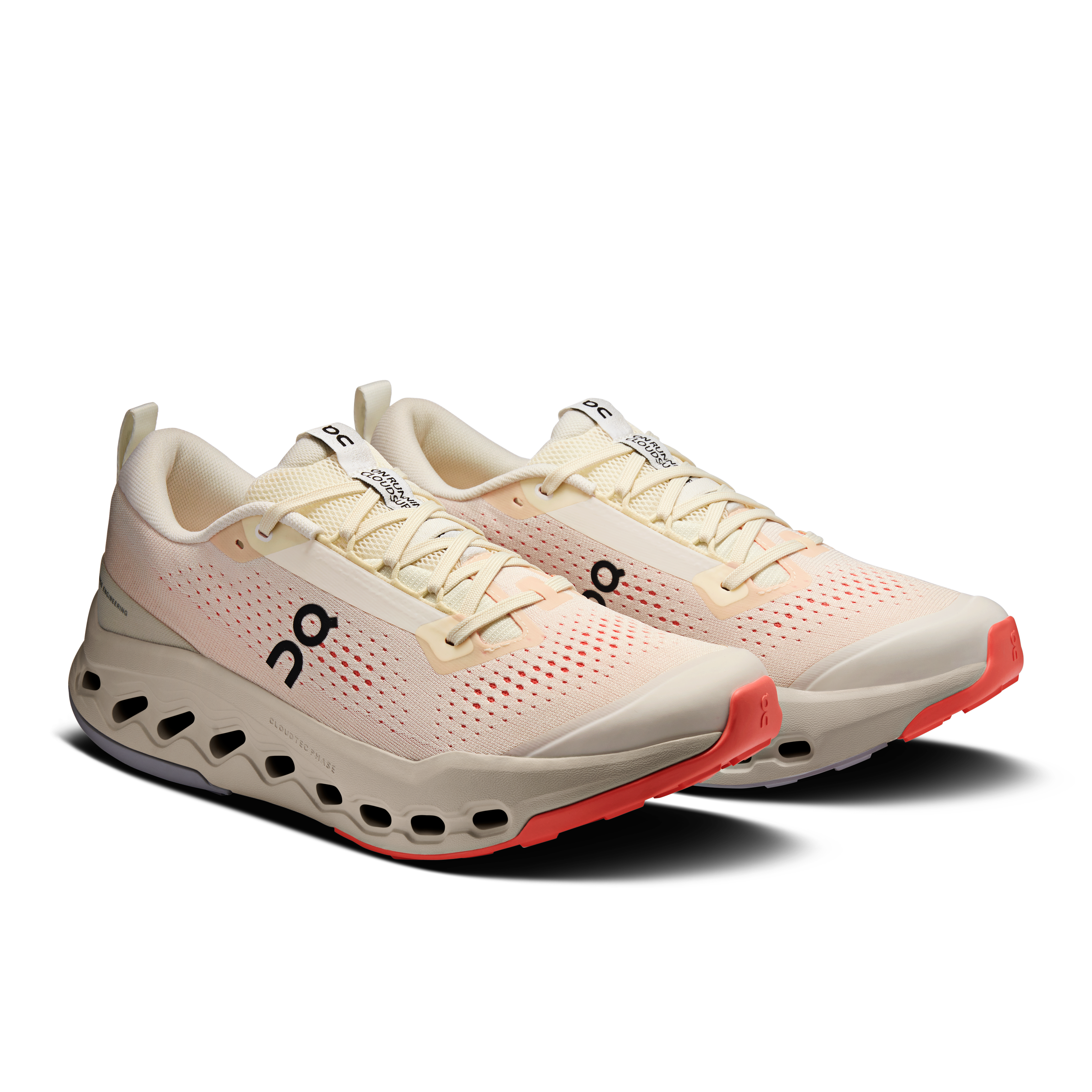 On Cloudsurfer Trail 2 Ivory & Ghost Men Trail running Shoes