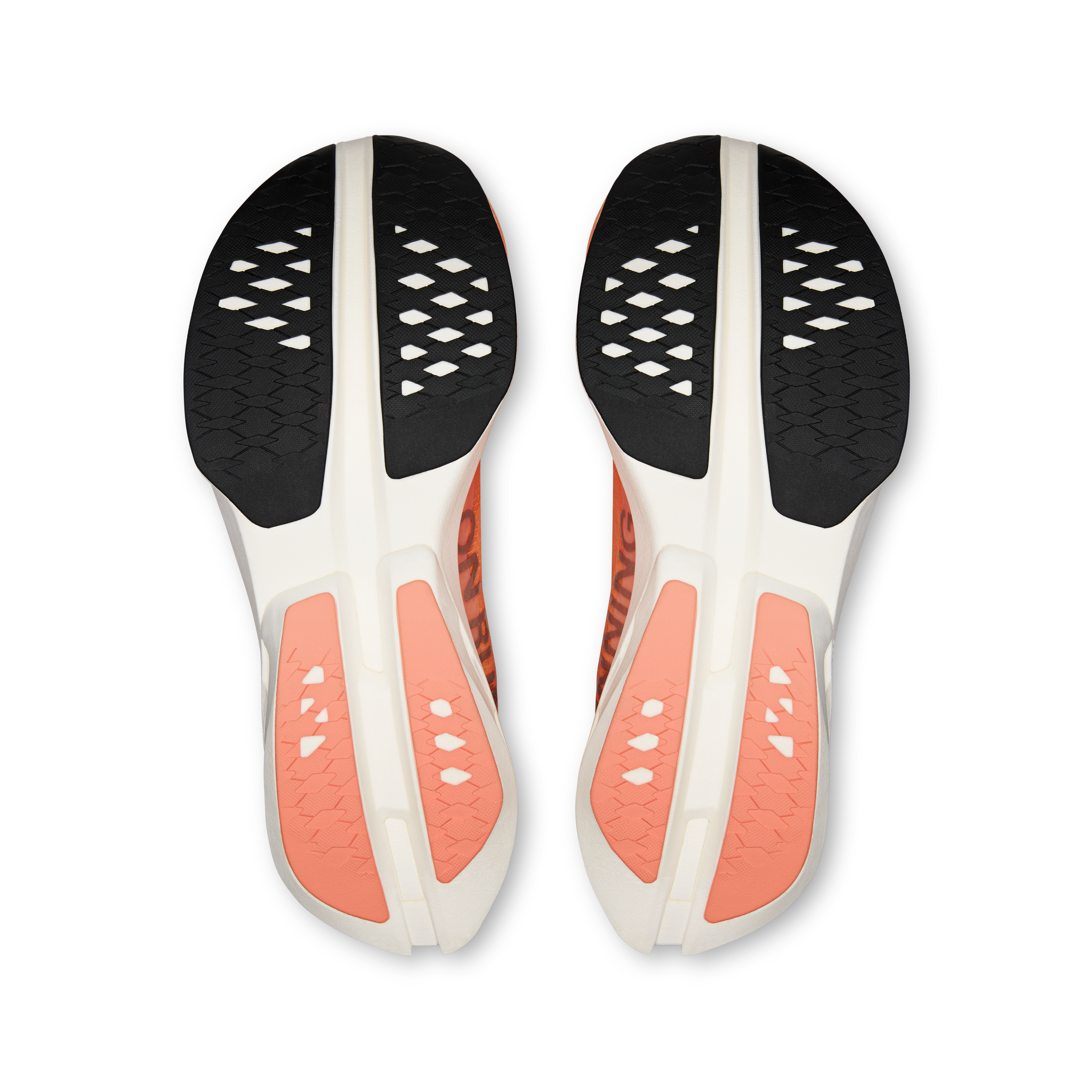 On Cloudboom Strike Sunstone & White Women Road running Shoes