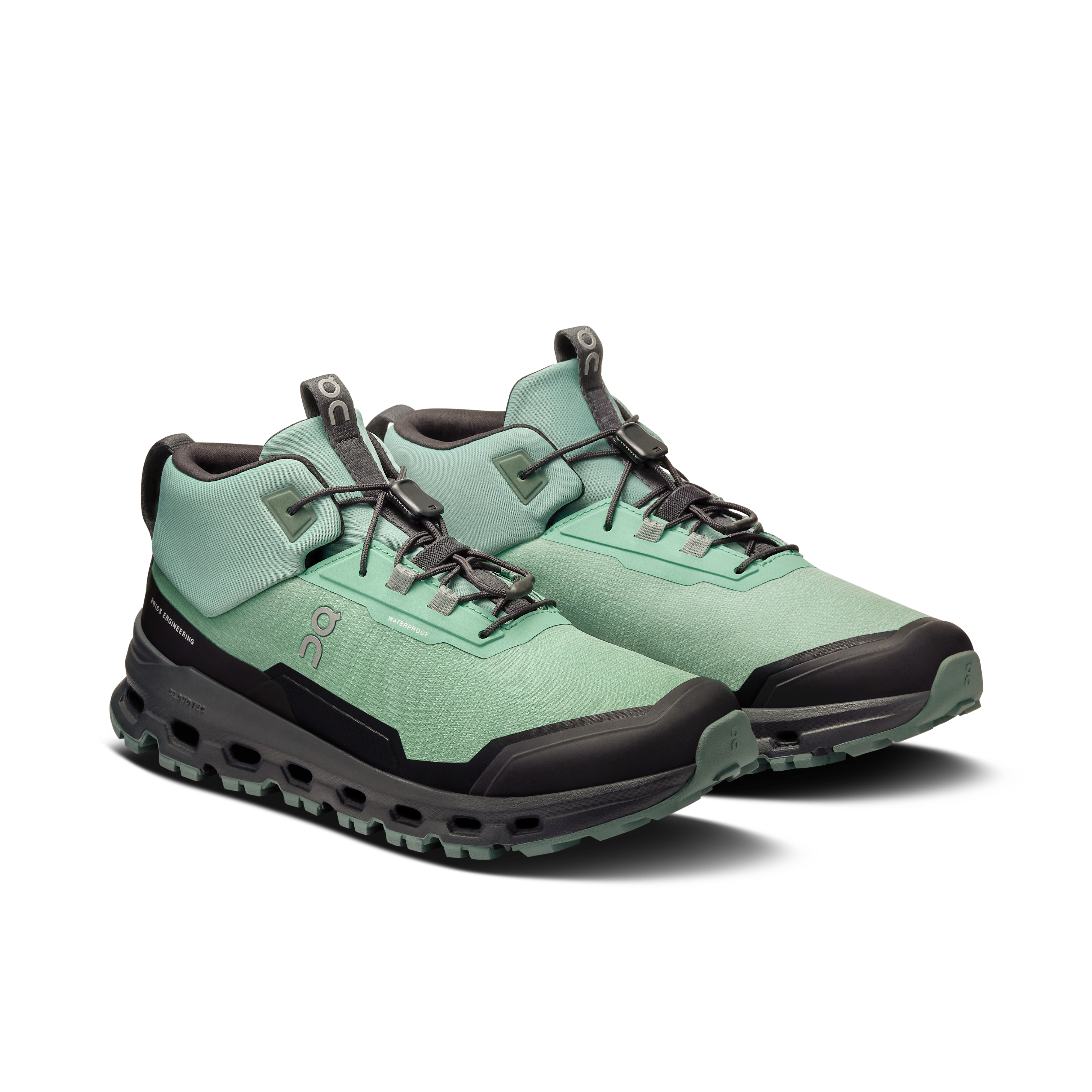 On Cloudhero Mid Waterproof Rosemary & Black Juvenil Vida activa Calzado