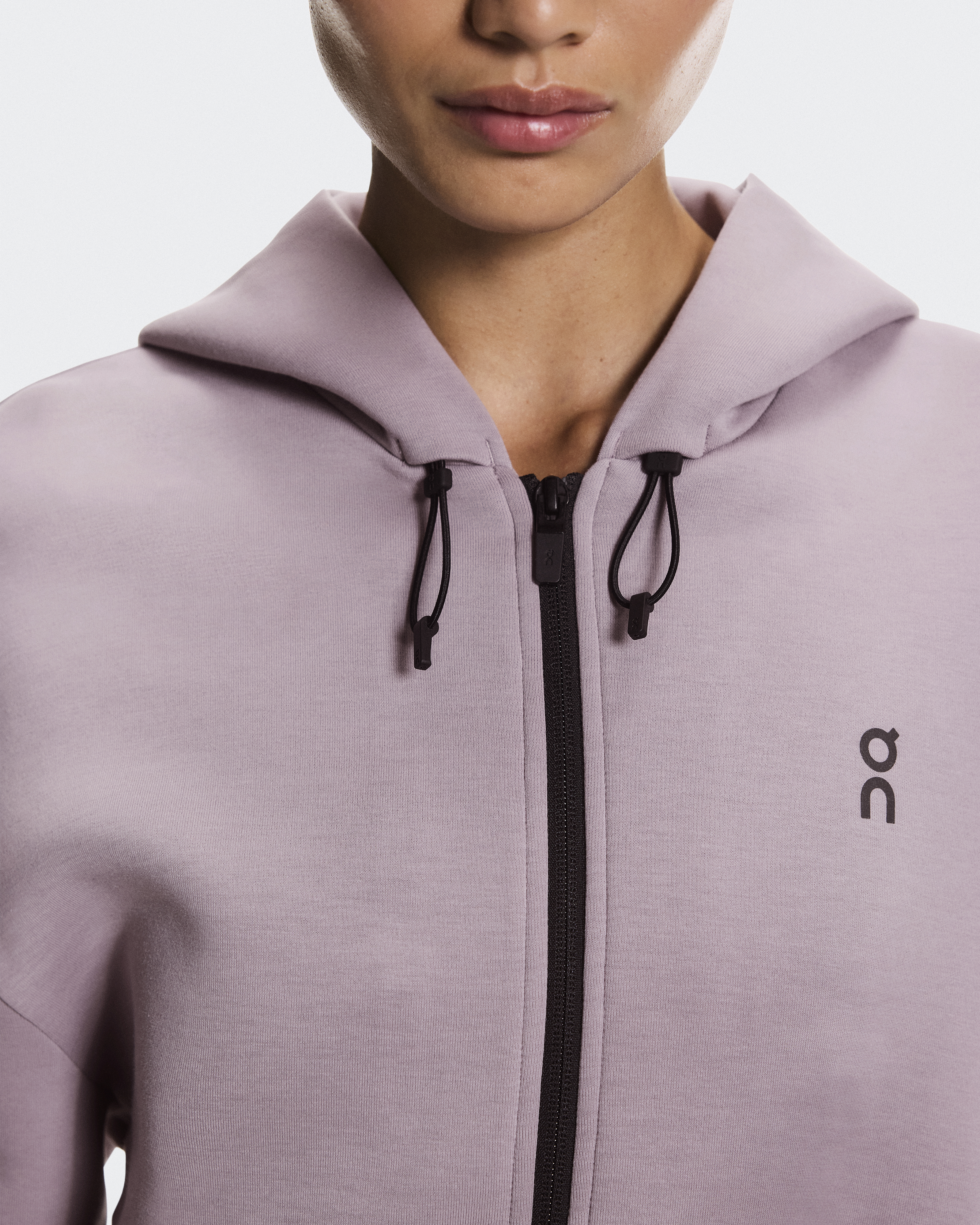 Focus Tech Zip Hoodie Feminino | Rosa | On Brasil