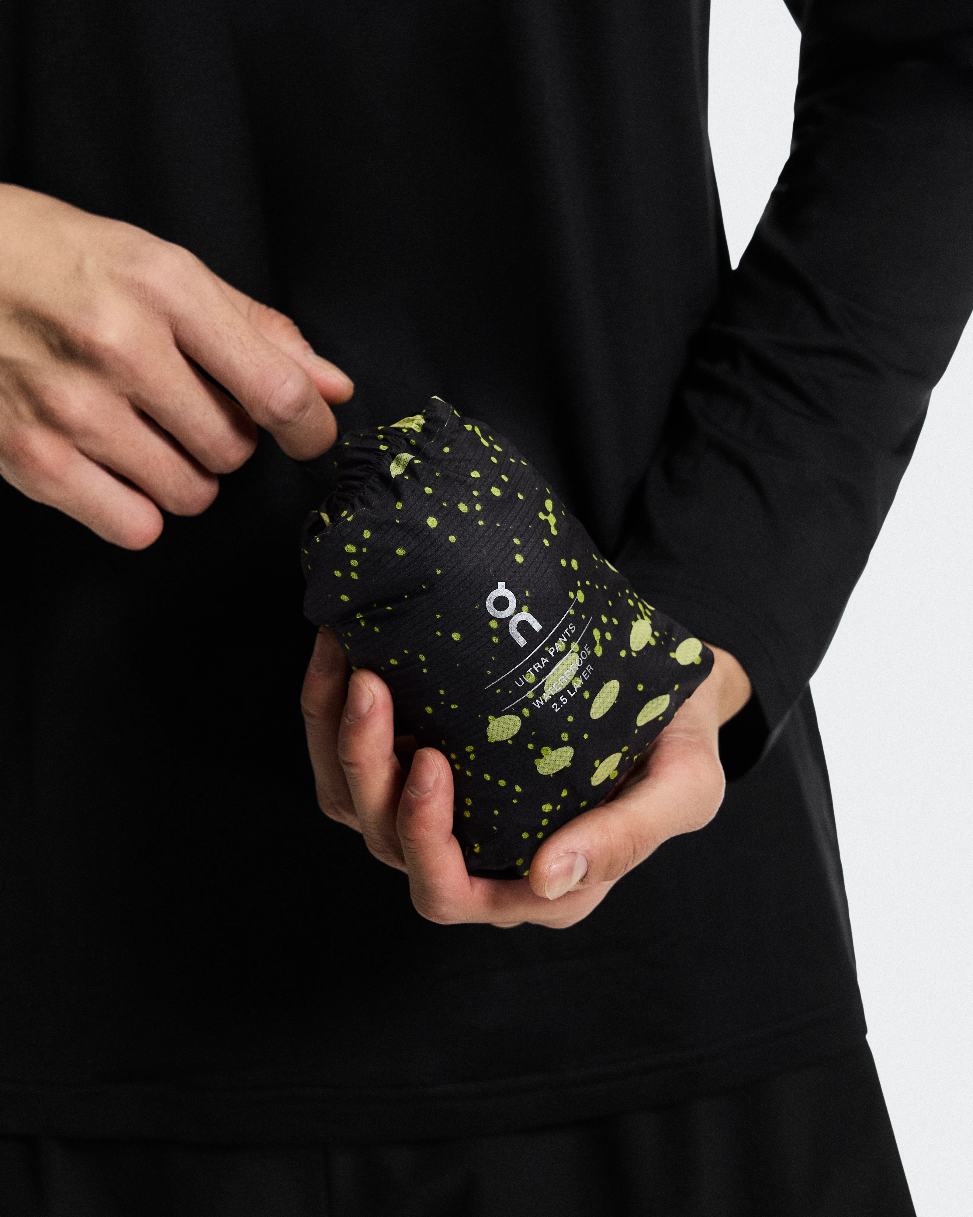 On Ultra Pants Iron & Lime Men Pants