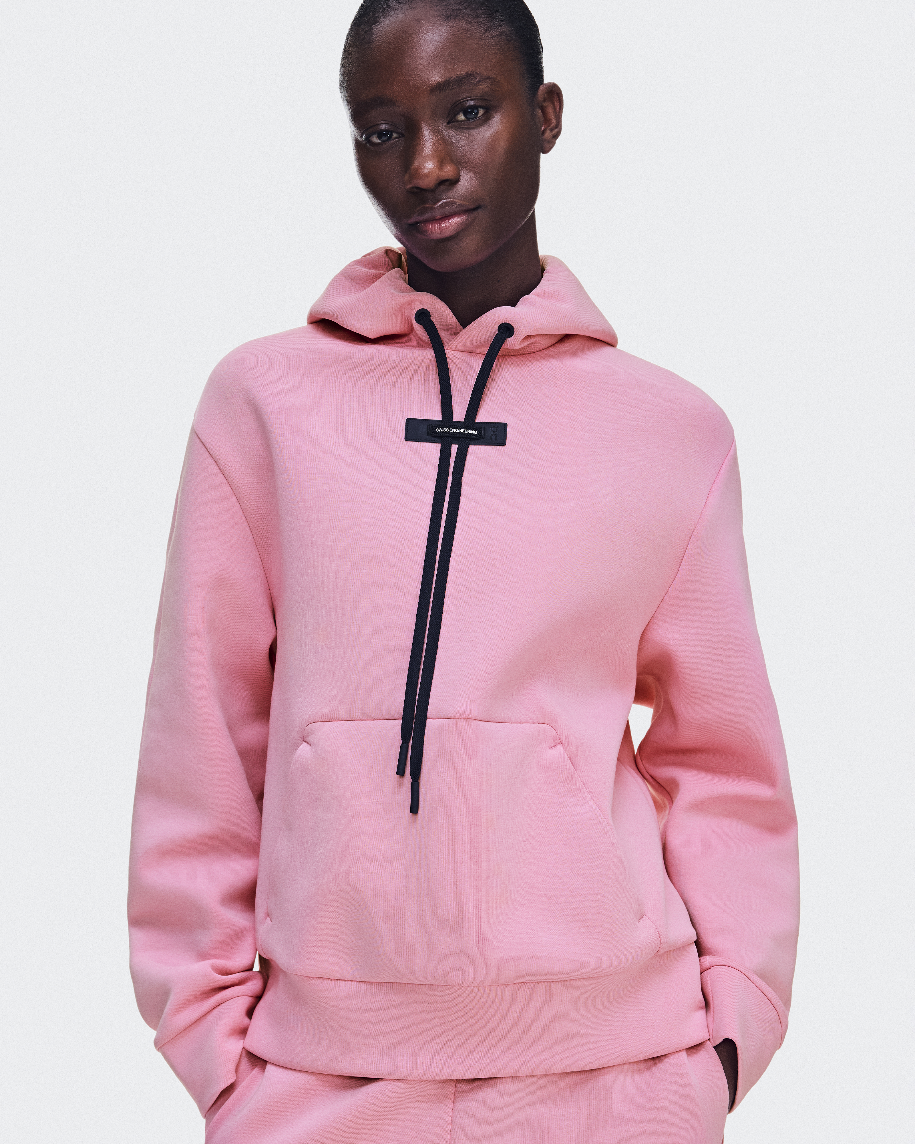 即日発送‼️MOKA loopback sweat coverall /pink Women's Focus Tech Hoodie | Pink | On Japan