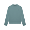 Focus Tech Crew Hoodie in Agave