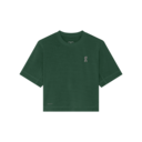 Train-T Crop Shirt in Obsidian