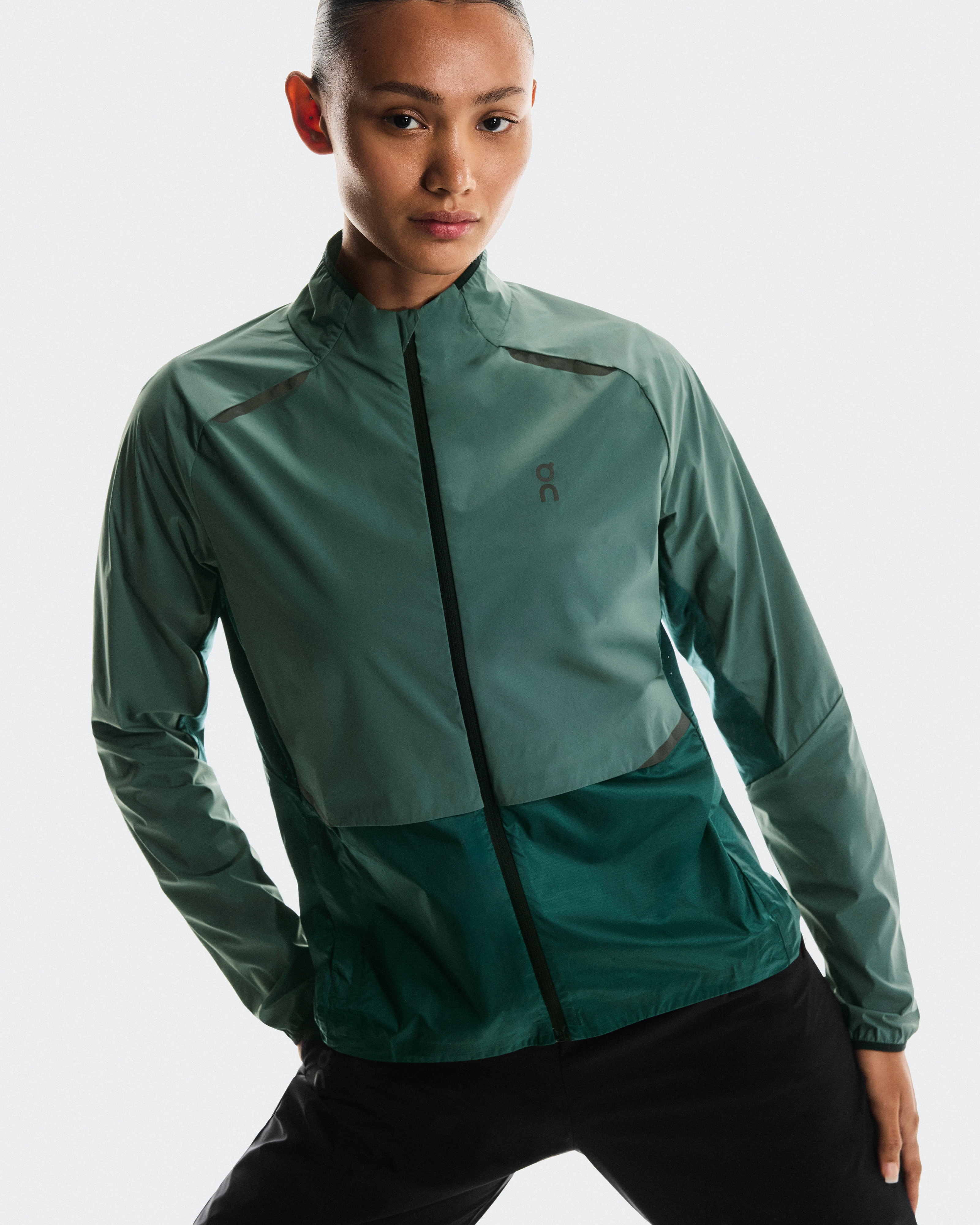 On Weather Jacket Spirulina & Olive Women Jackets