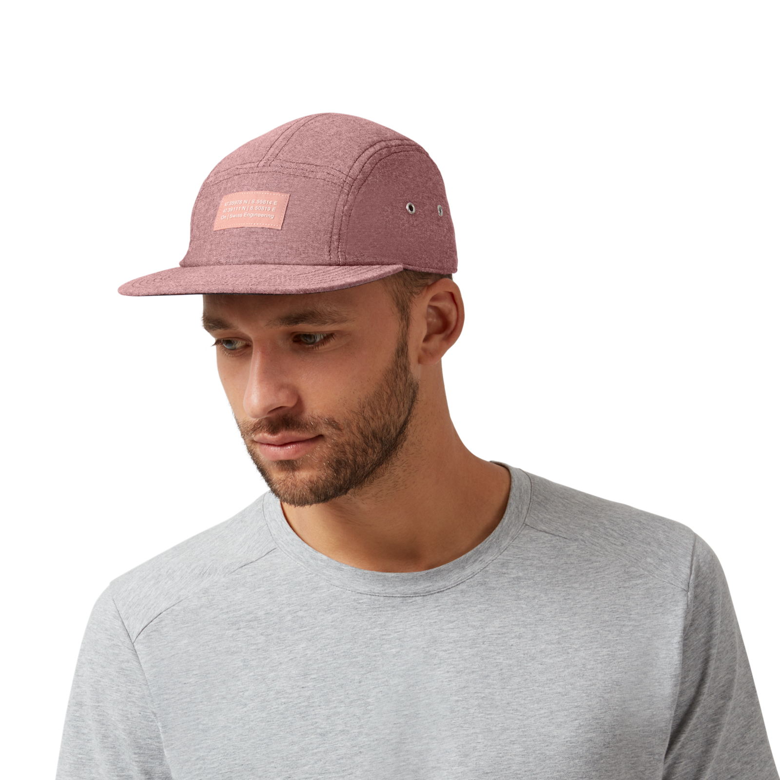 5 Panel Cap | Red | On United States