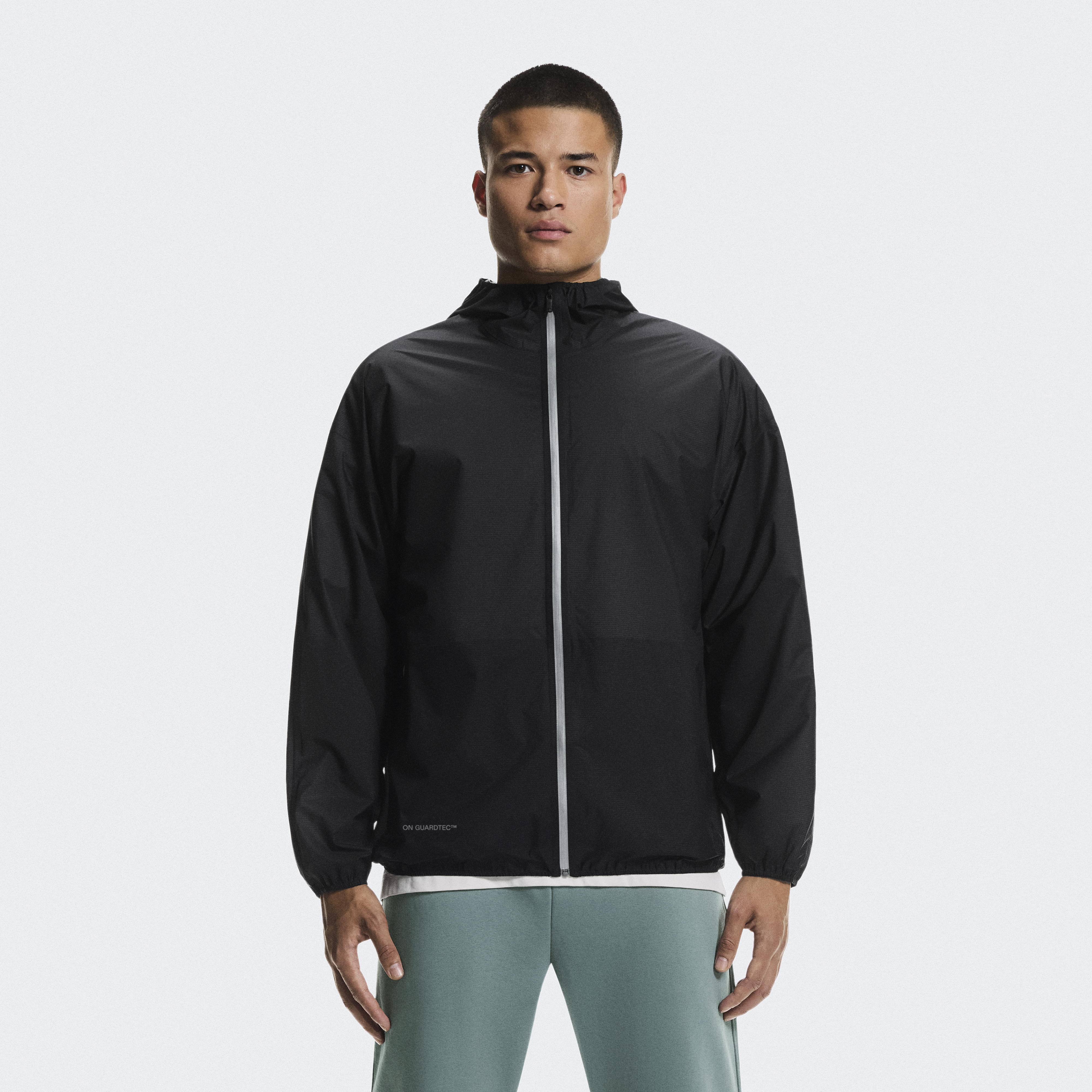 Explore Lightweight Waterproof Jacket in Black