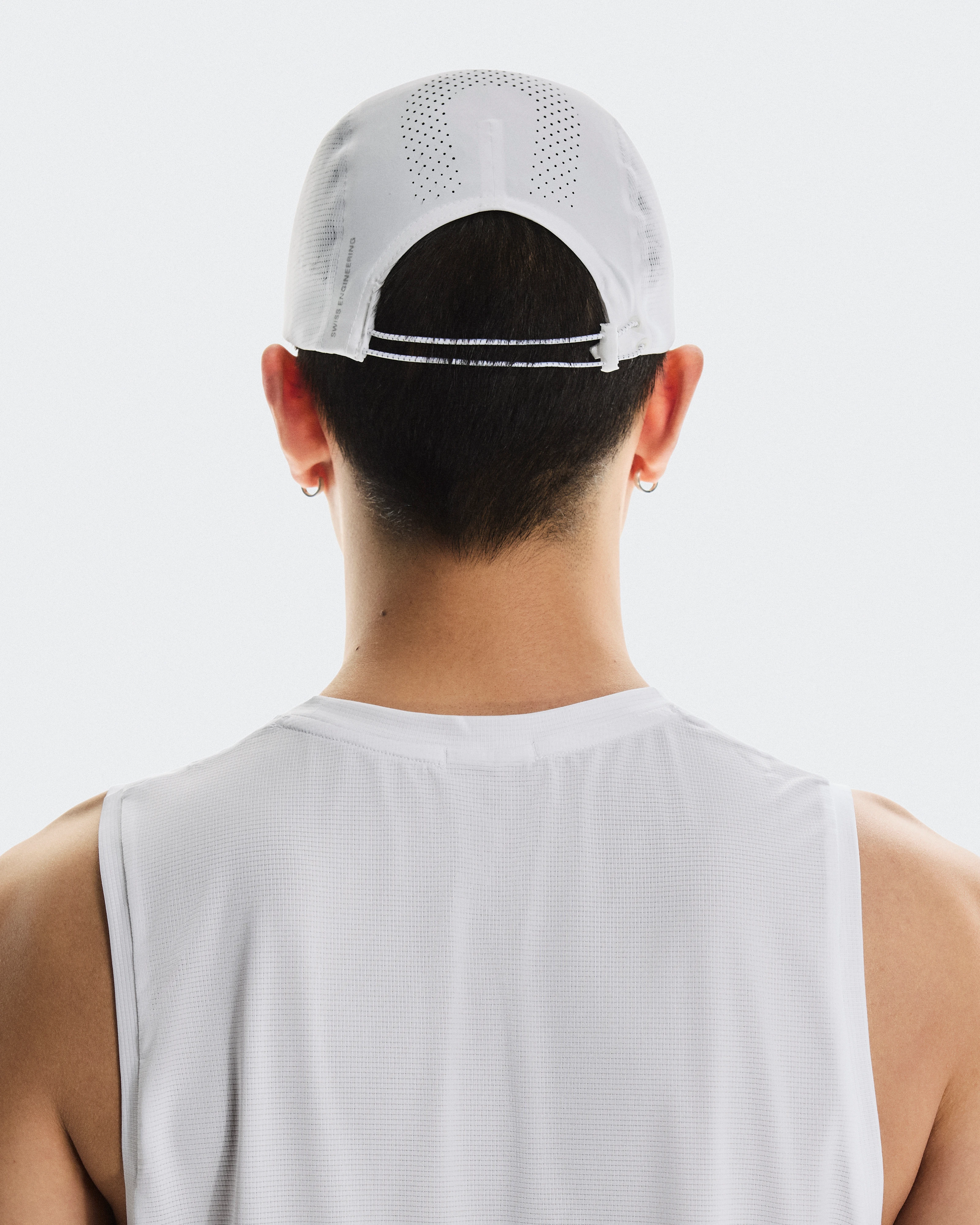 On Ultra Cap White Unisex Headwear