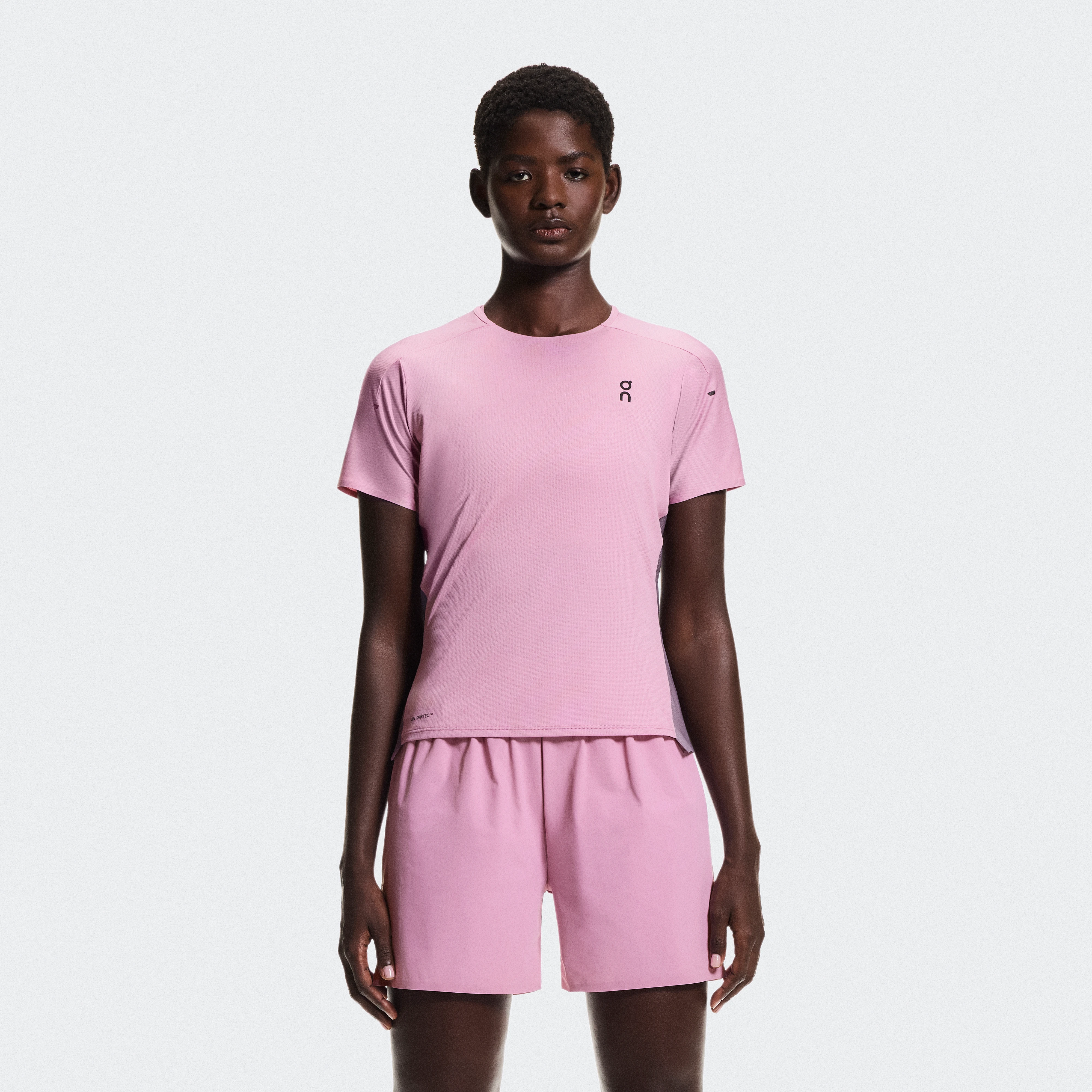 On Performance-T Pink Purple Women Women – Road running, warm weather Tops and t-shirts