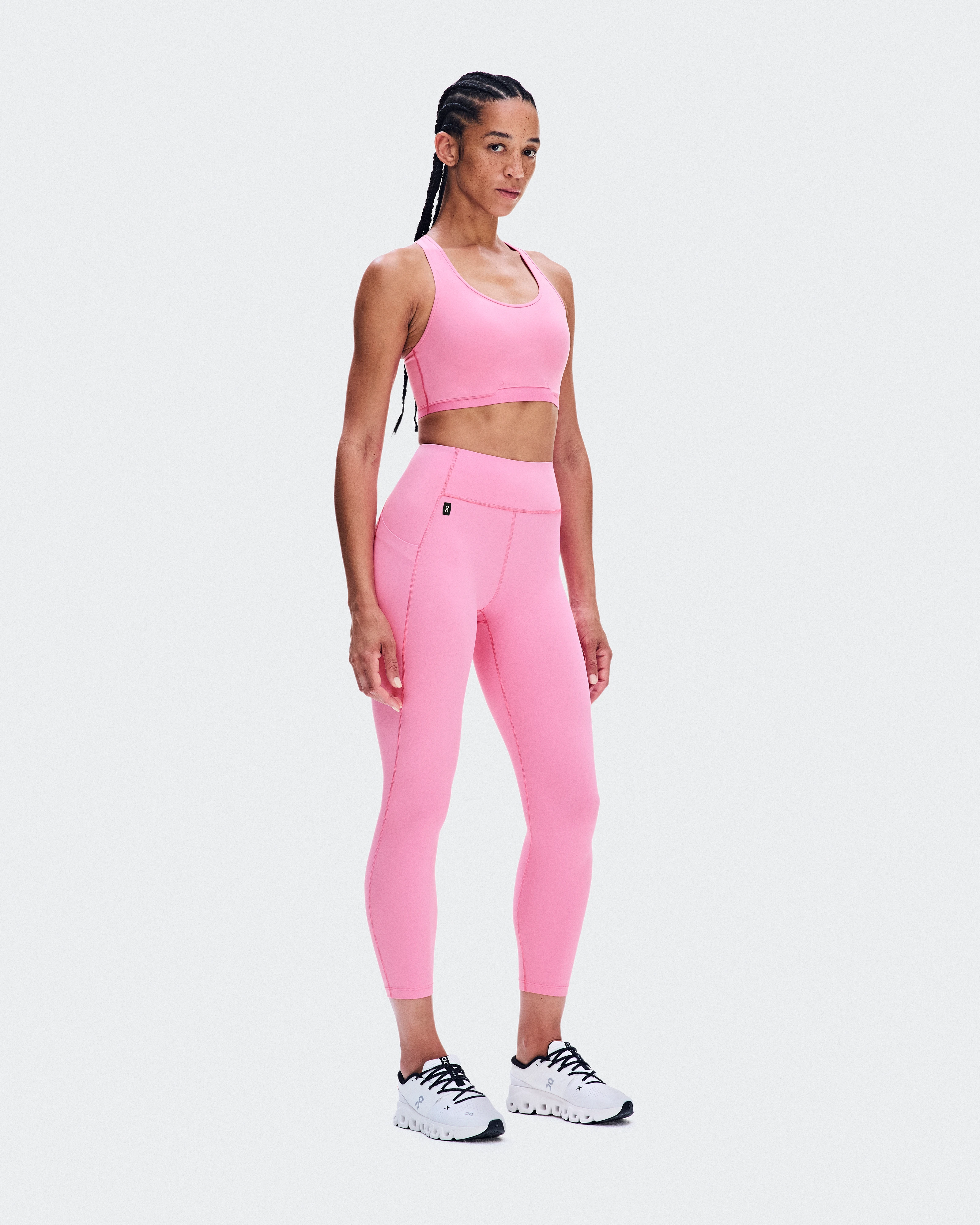 On Train Tights 7/8 Bubblegum Women Tights