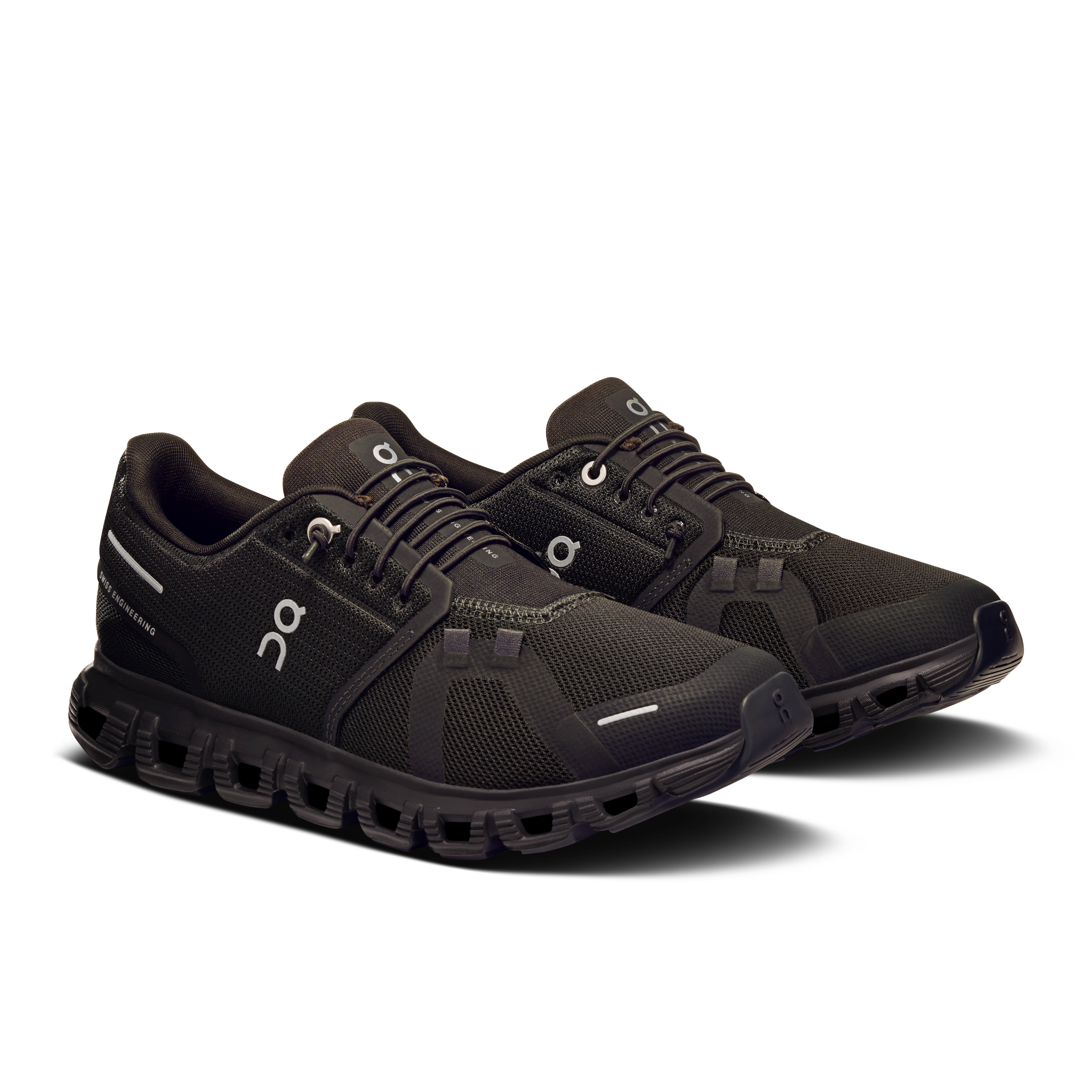 On Cloud 6 Wide Black & Black Femme Active Life Chaussures