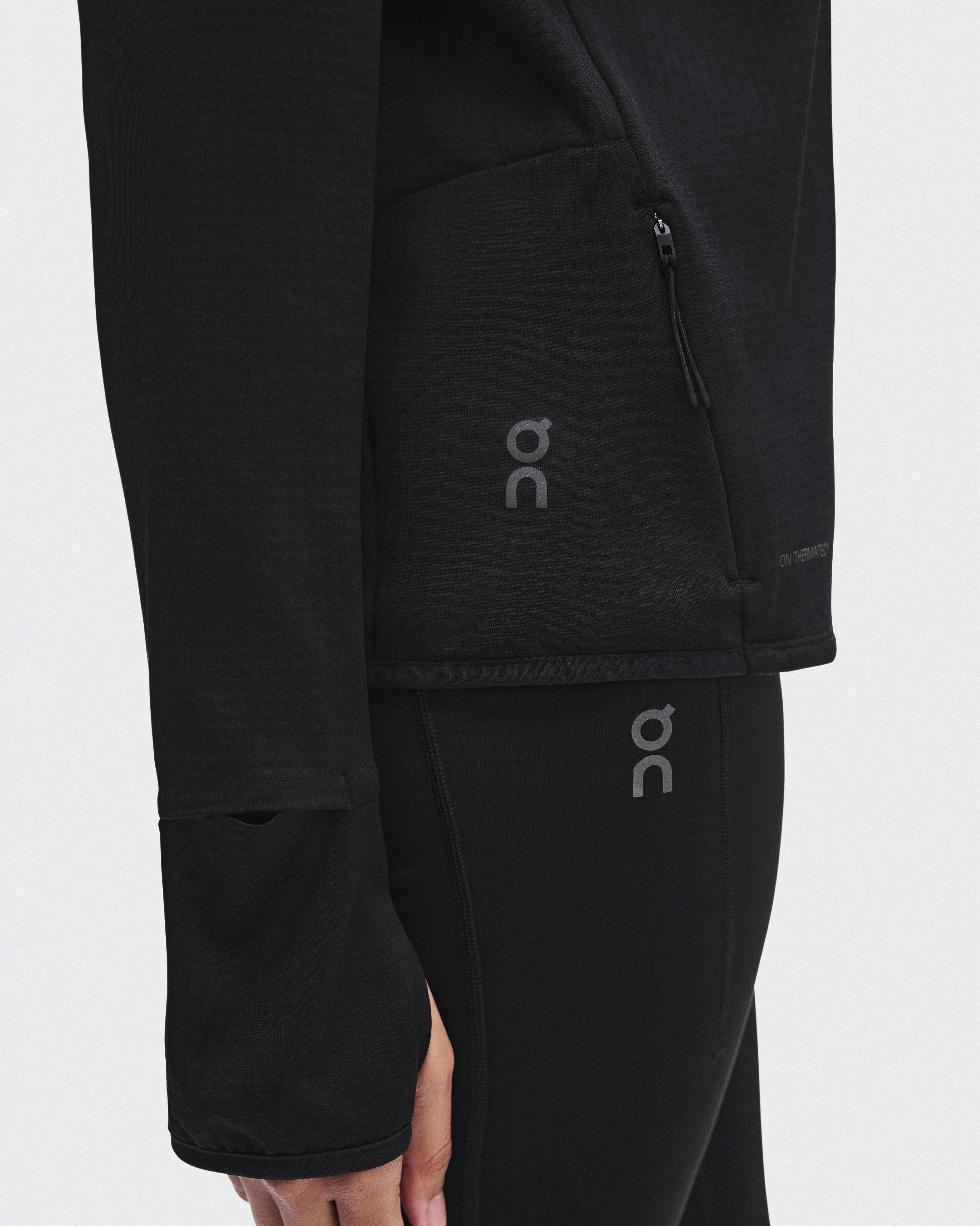Women's Climate Zip Hoodie | Black | On United States