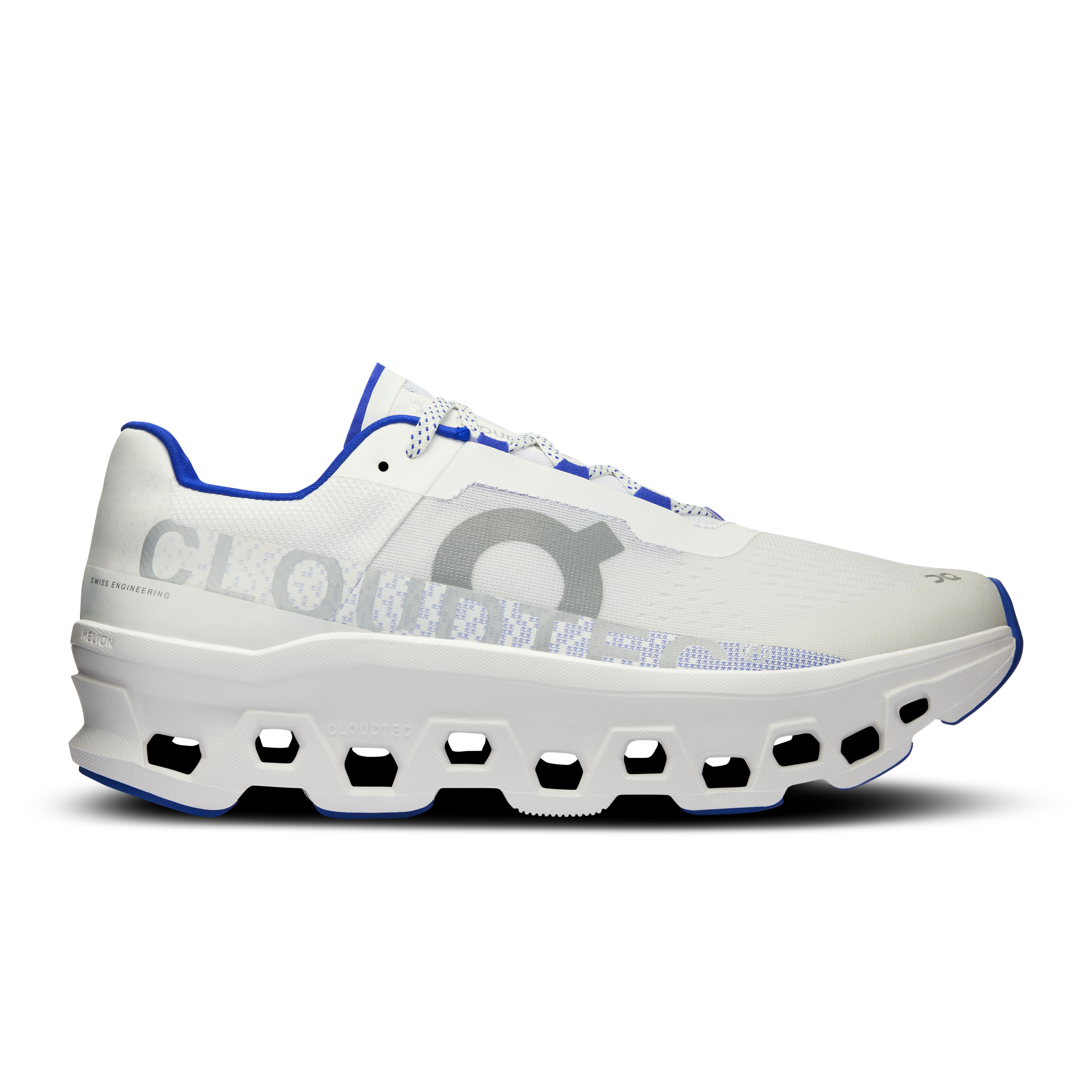 On Cloudmonster LNY White Blue Men Men – Limited edition, road running, Helion™ superfoam Shoes