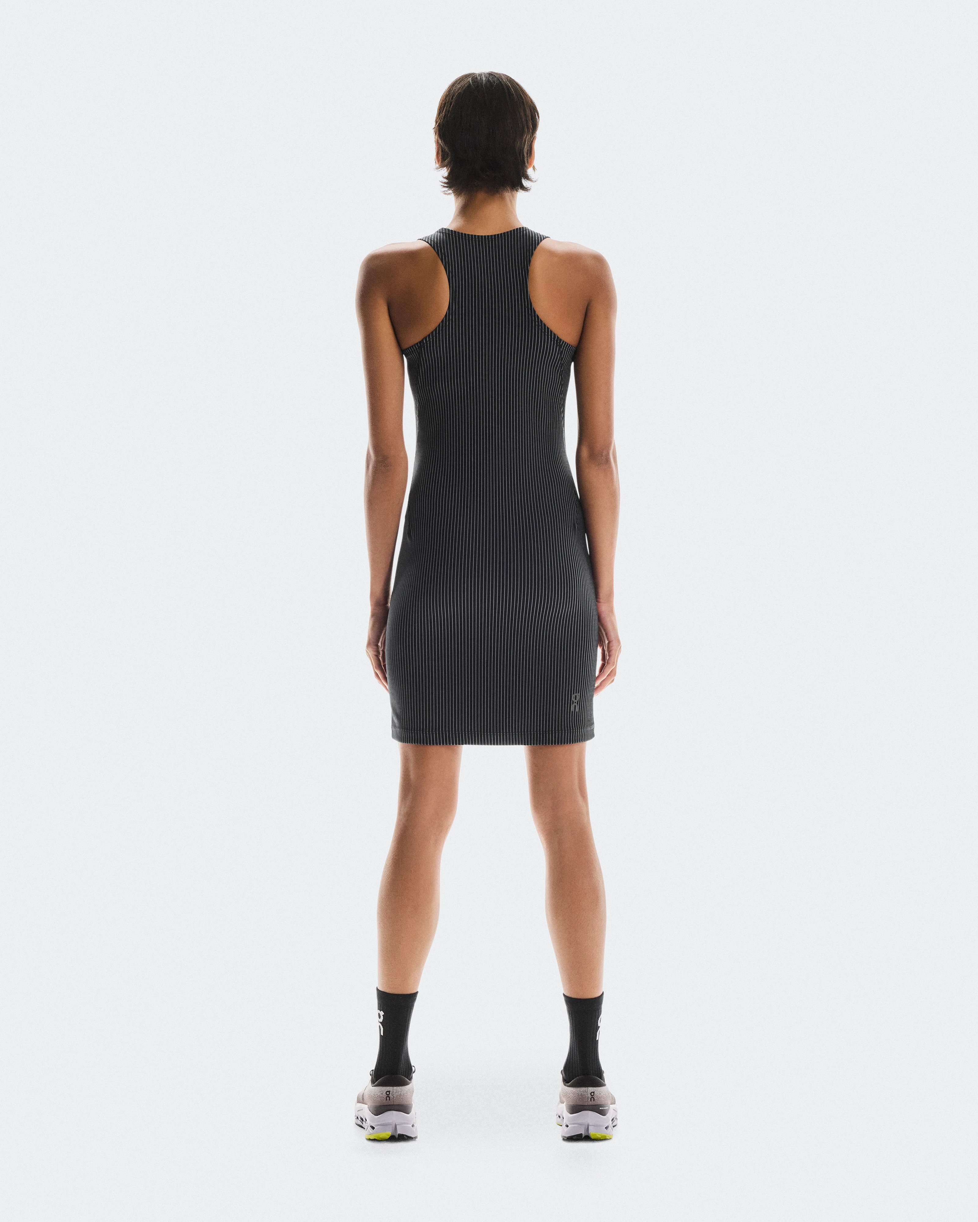 On All-Day Ribbed Dress Black & Rock Women Dresses