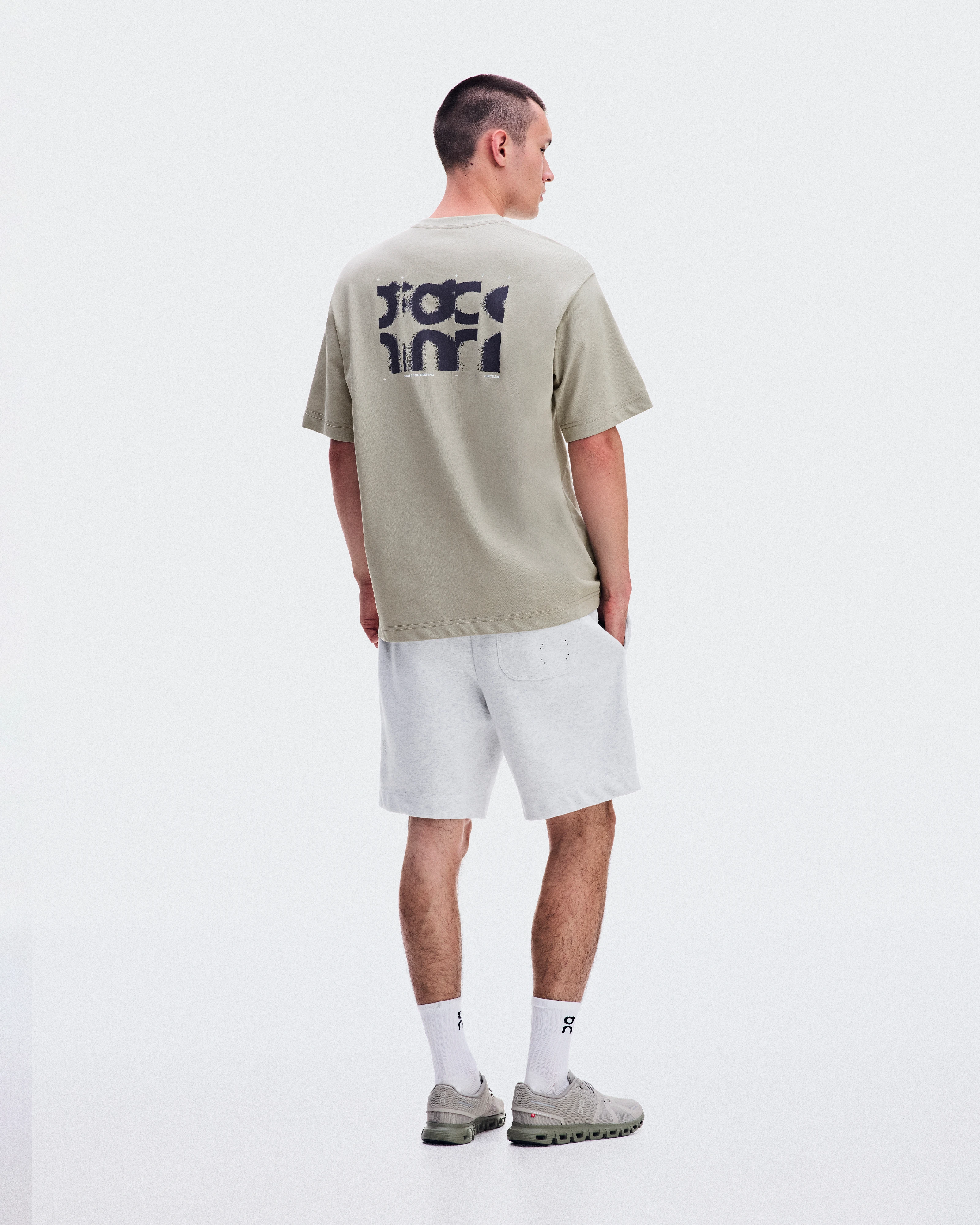 On Club Collective-T Pixel Brume Men Tops and t-shirts