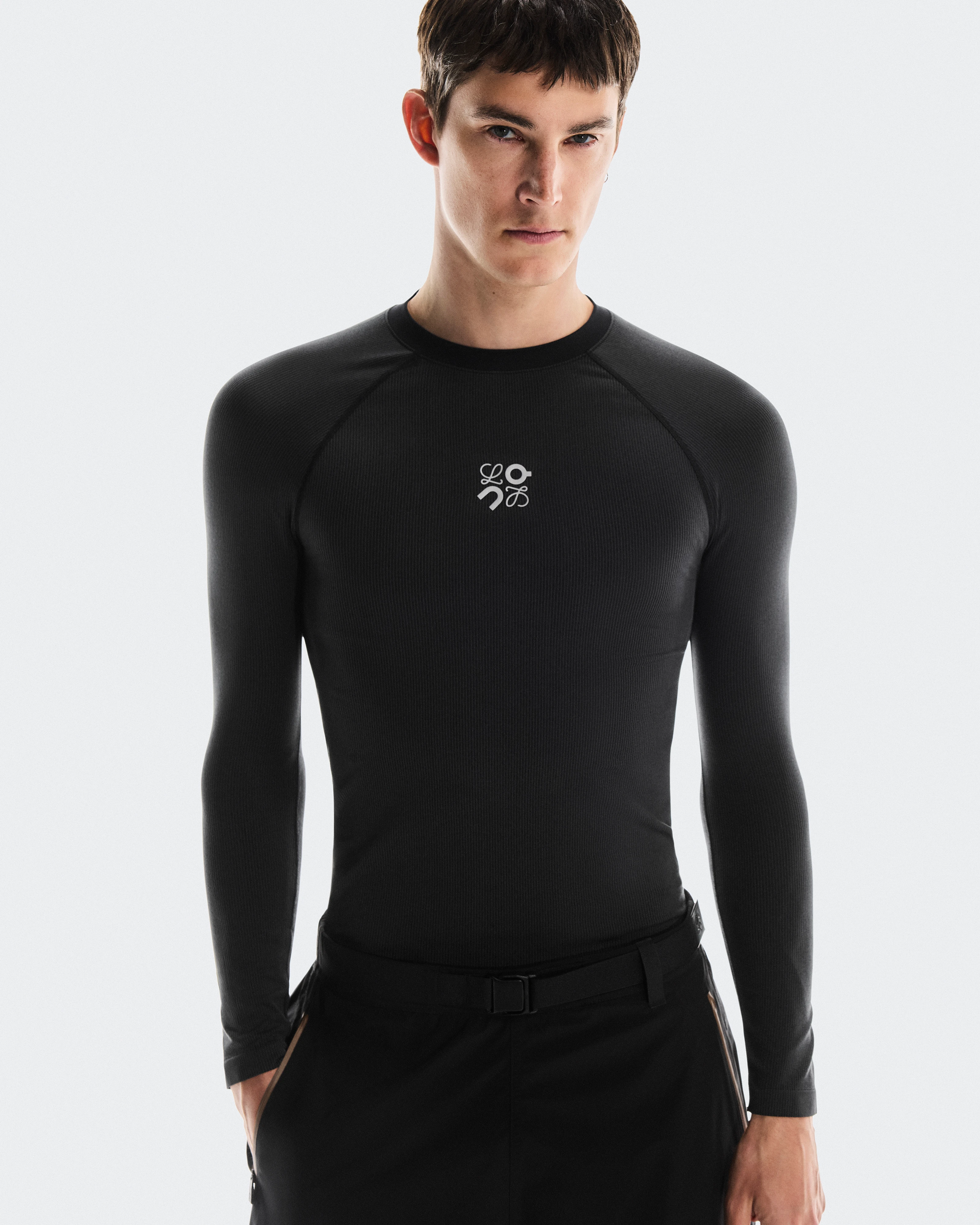 On Long Sleeve Top LOEWE Black Men Tops and t-shirts