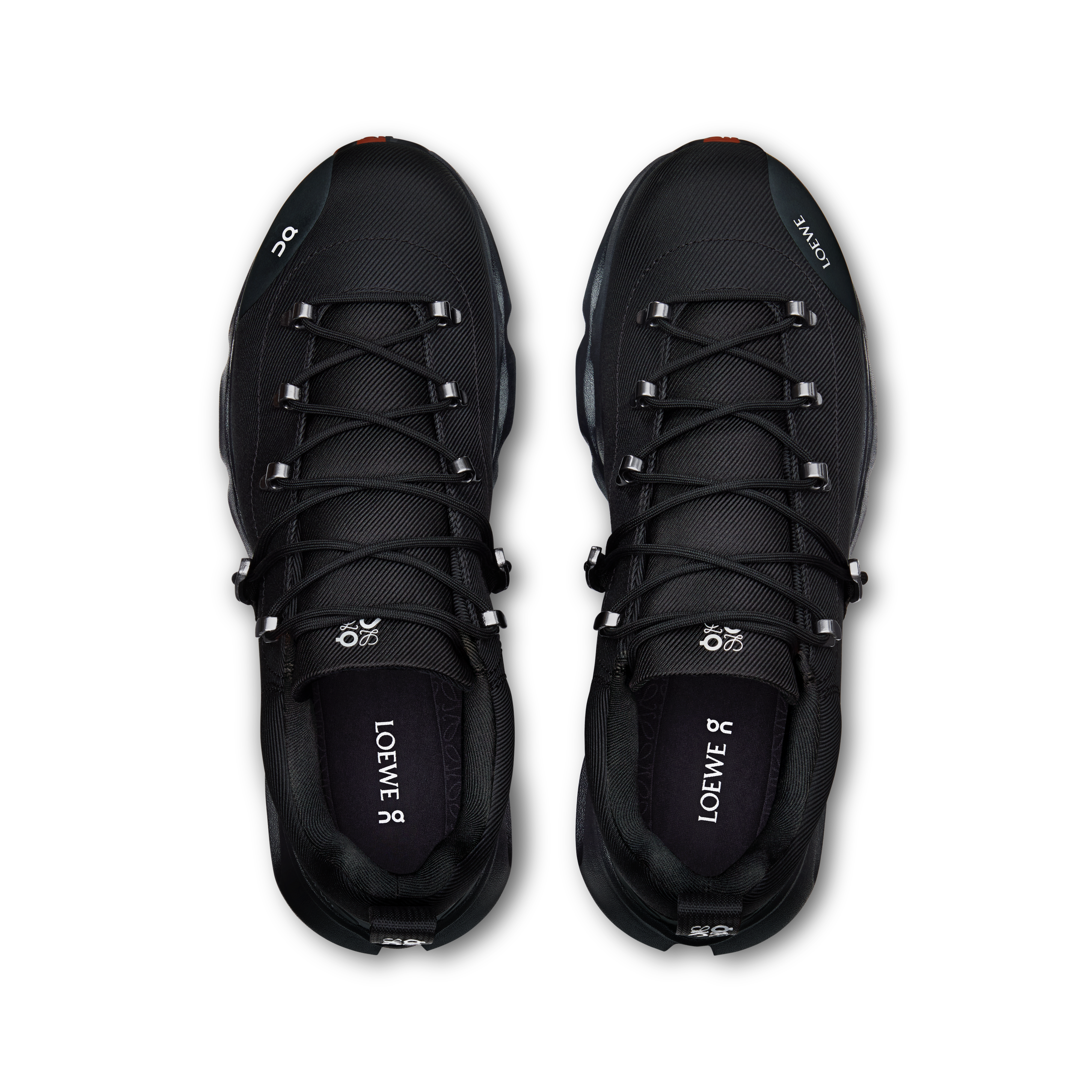 On Cloudsolo Hiker LOEWE Black Men Hiking Shoes