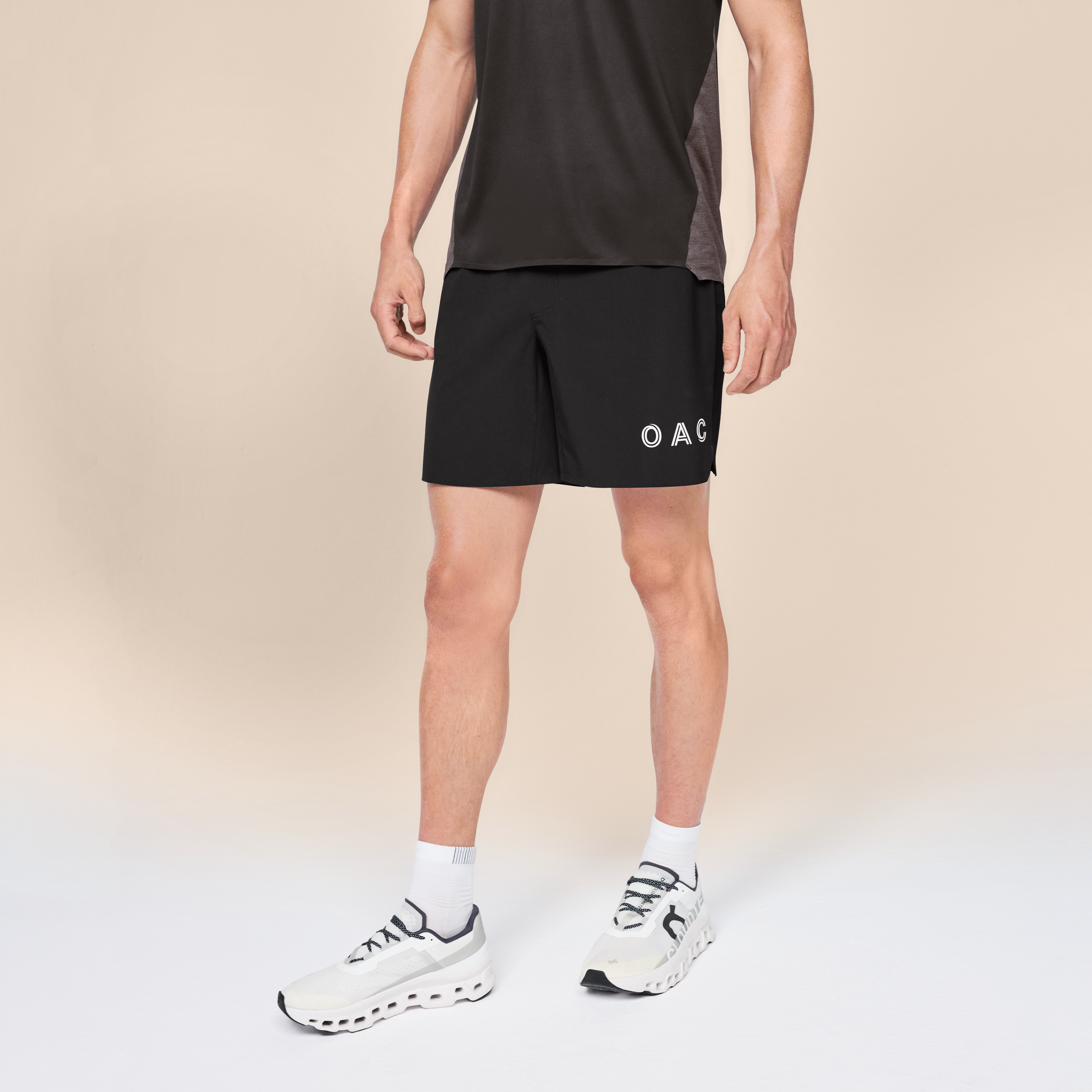 Short On-Running Lightweight M vêtement running homme - S Noir