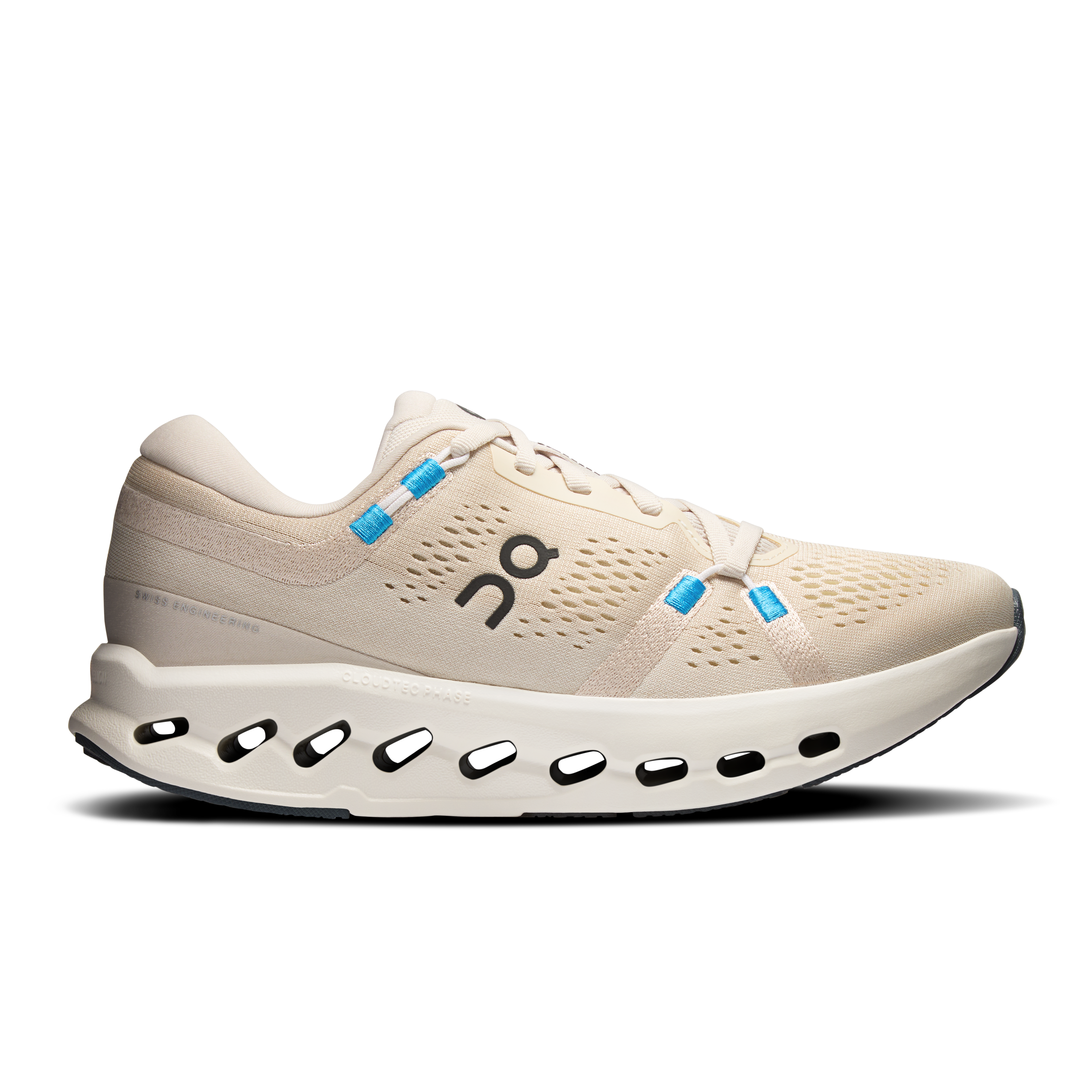 Cloudsurfer 2 Wide Road Running Shoe in Pearl/Ivory