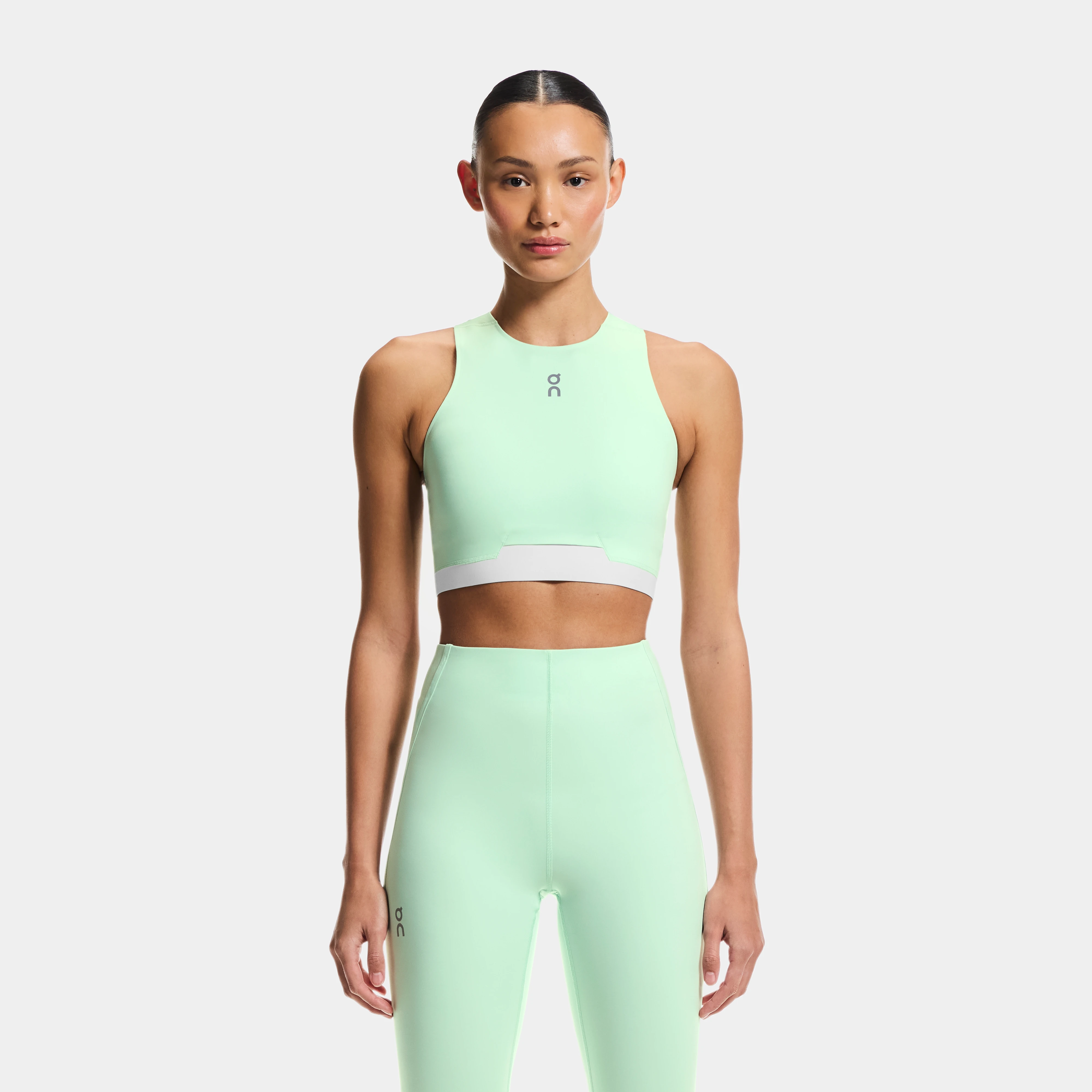 On Train 2-in-1 Crop Blue Women Women – HIIT, versatile training, 2-in-1 crop Tops and t-shirts