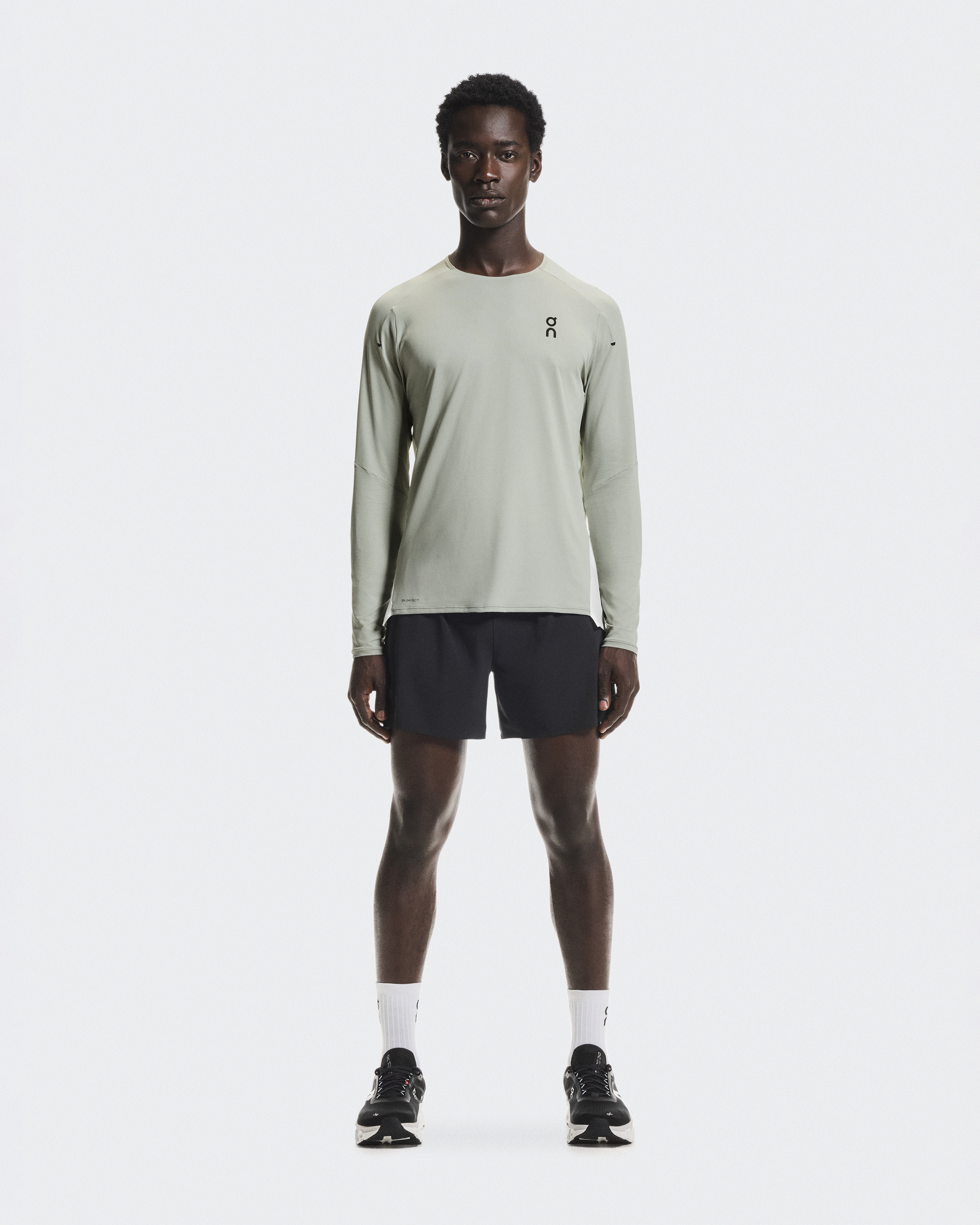 Performance Long-T Long-Sleeve Shirt in Tin/Iceberg