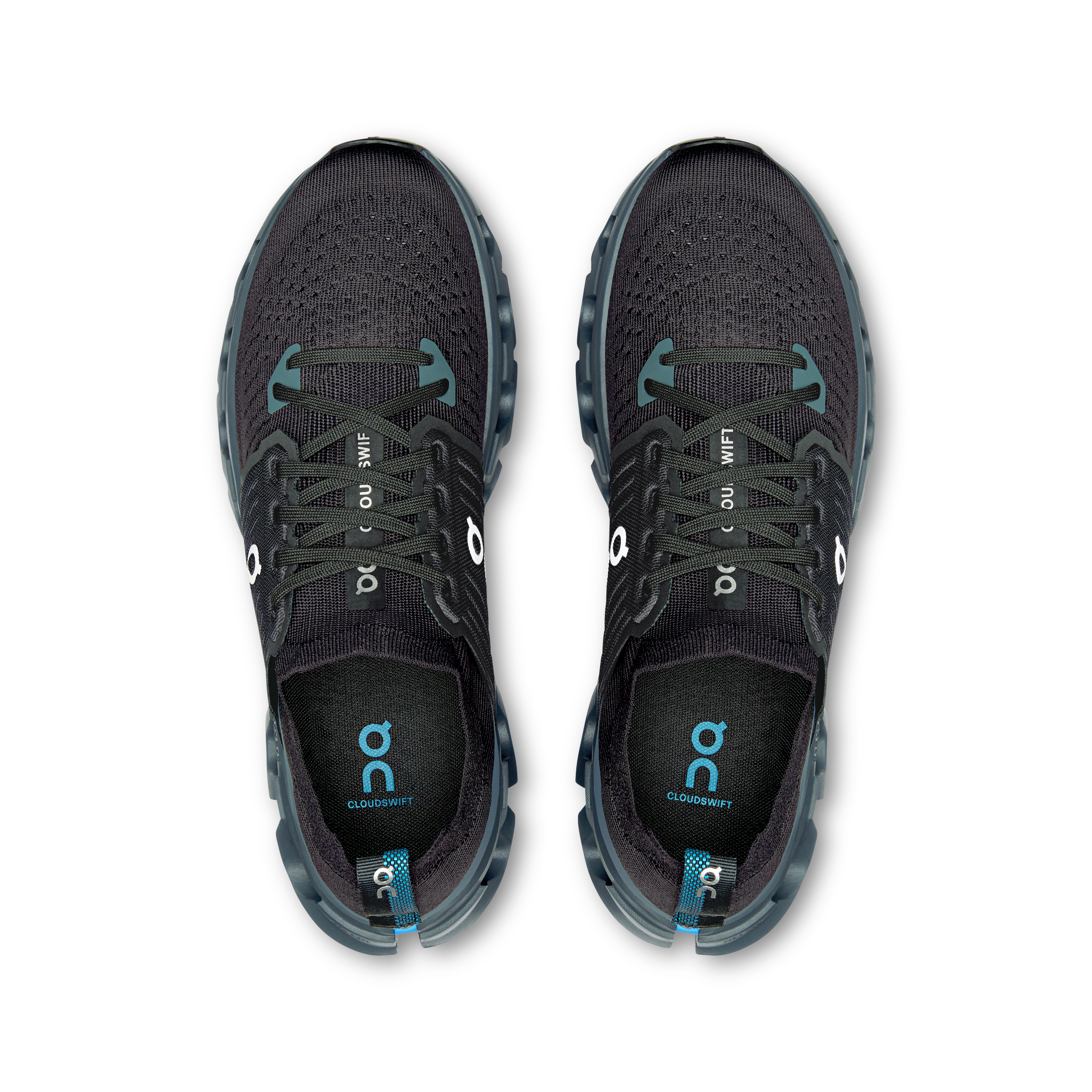 On Cloudswift 4 Black & Stone Men Road running Shoes