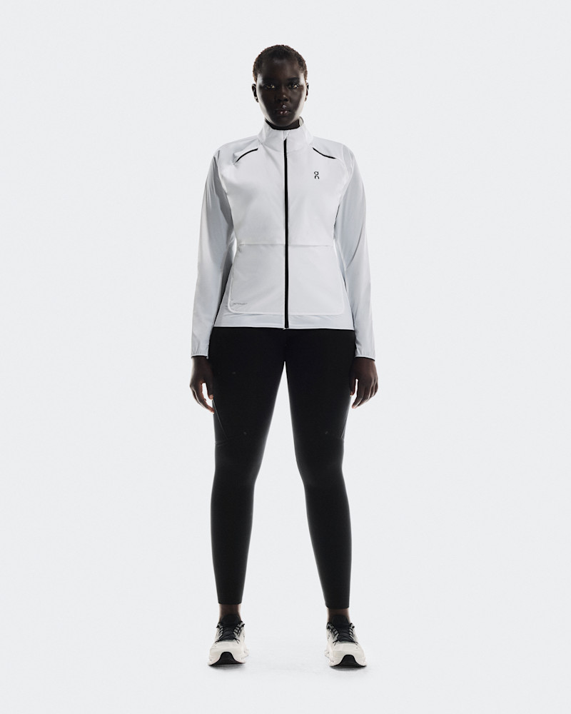 On Weather Jacket Insulated für Frauen in White, Größe: Medium, Polyamide/Mesh Polyester
