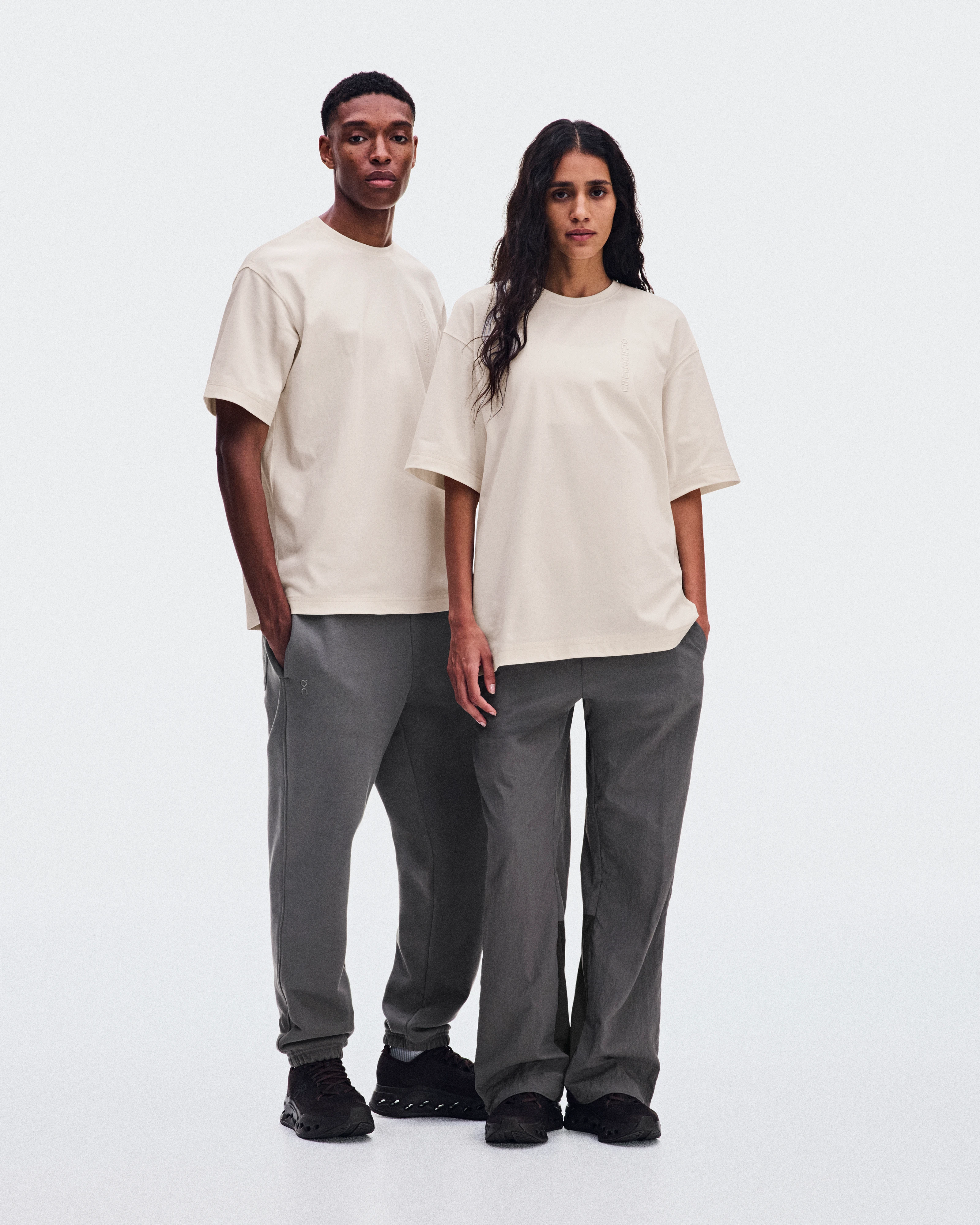 On Club Collective-T Erewhon Ivory Unisex Tops and t-shirts