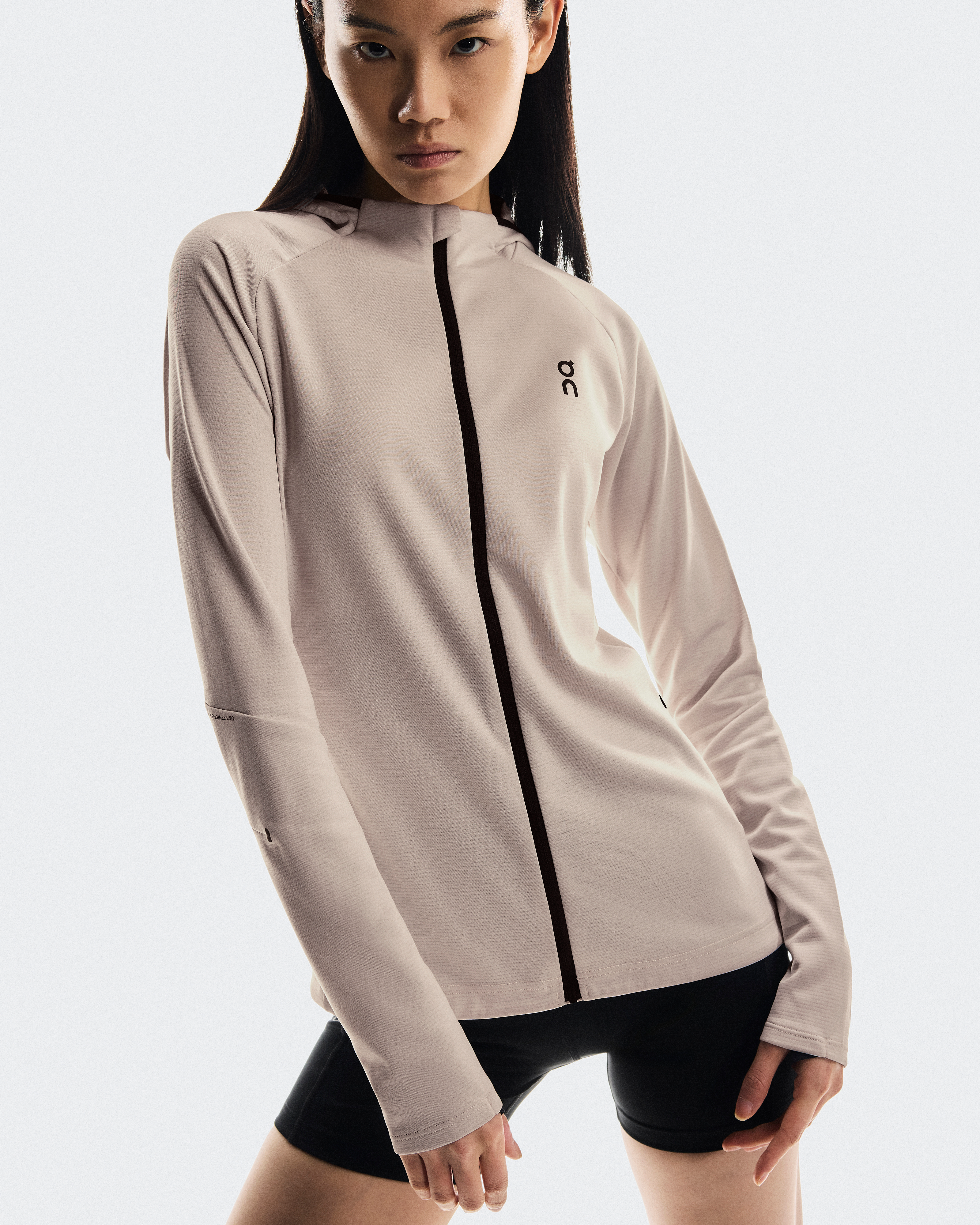 Climate Zip HoodieWomen / Cinder / L