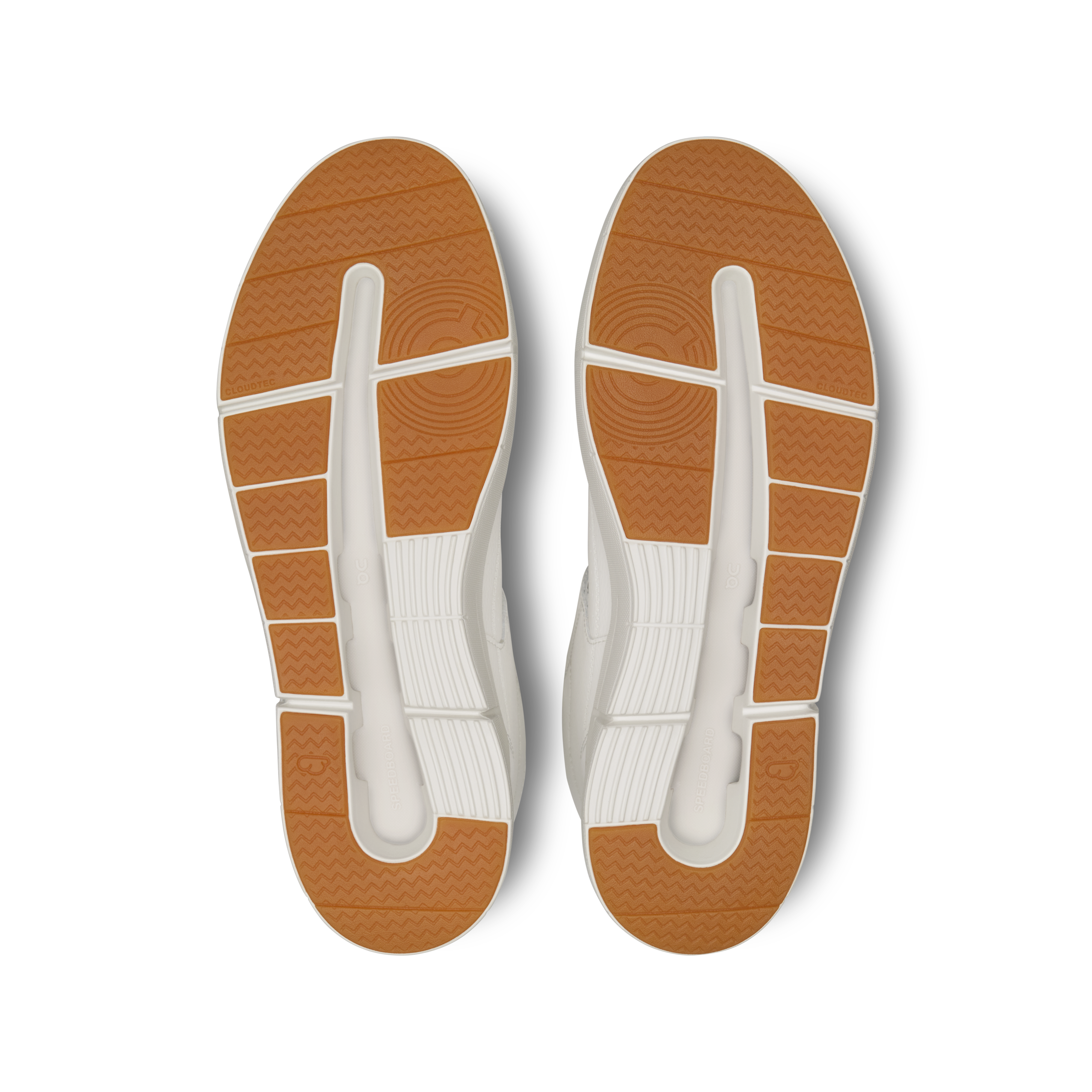 On THE ROGER Clubhouse Mid White & Sand Mujer Vida activa Calzado