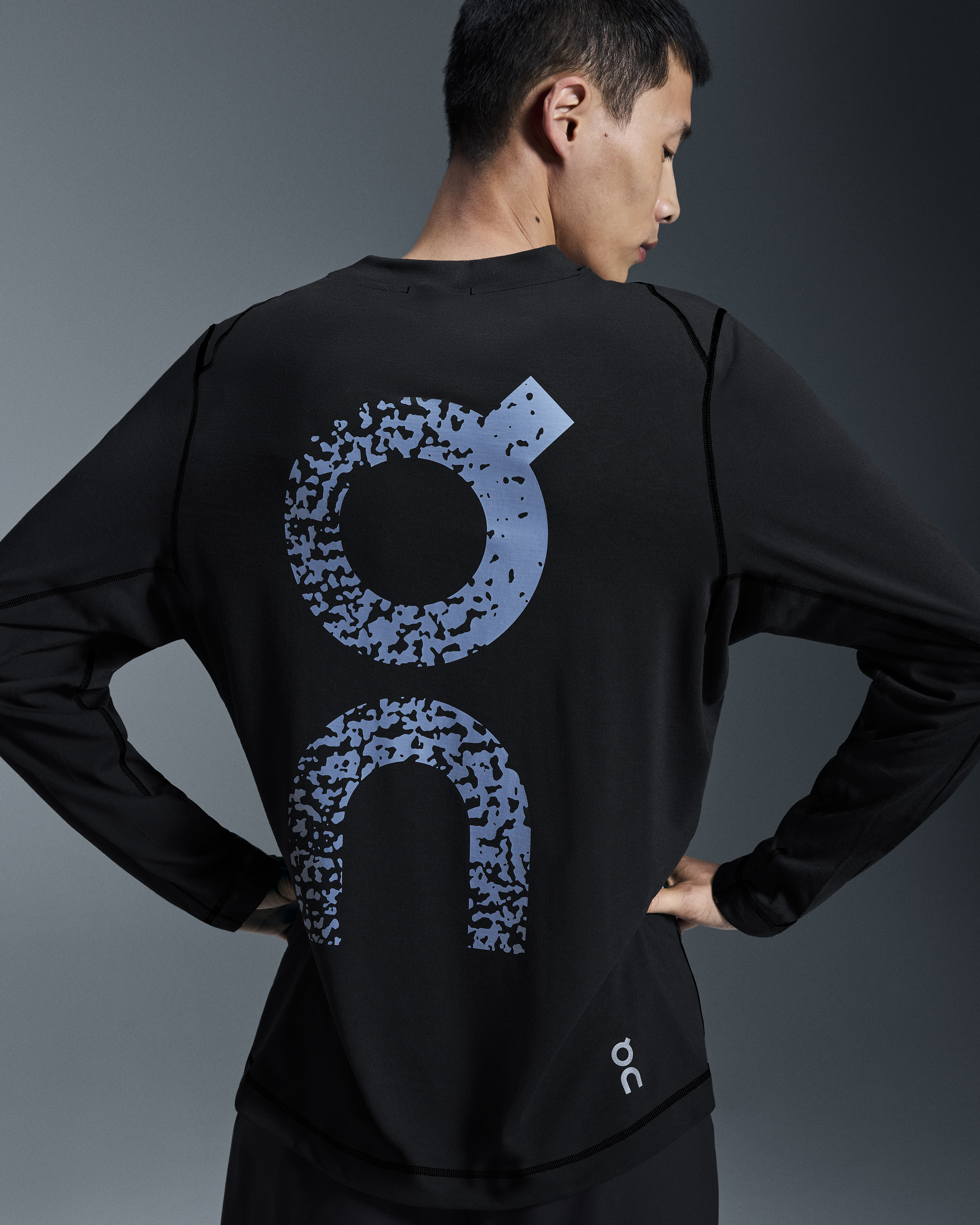Men's Train Long-T Graphic | Black | On United States