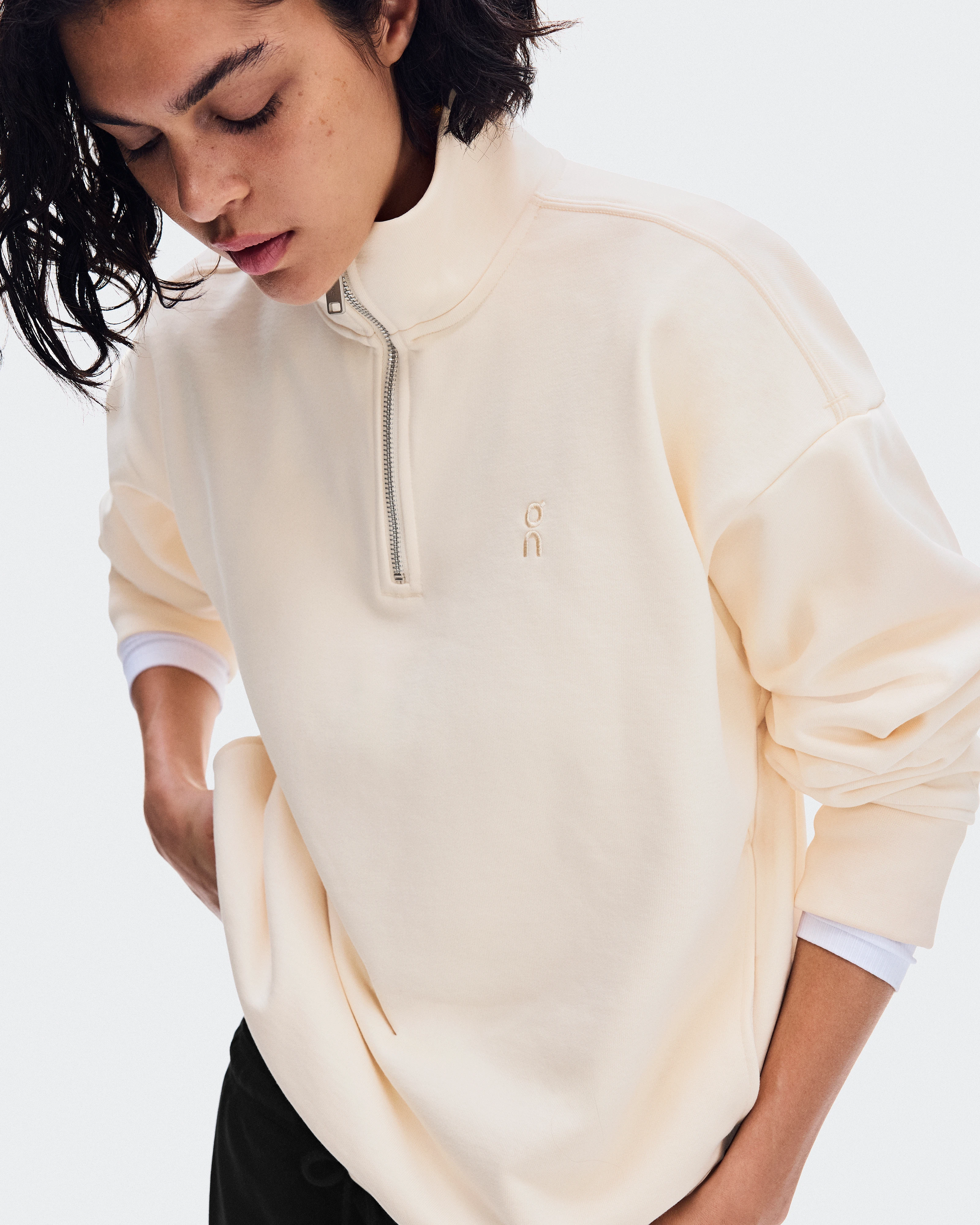 On Club Collective 1/4 Zip Chantilly Women Hoodies and sweatshirts