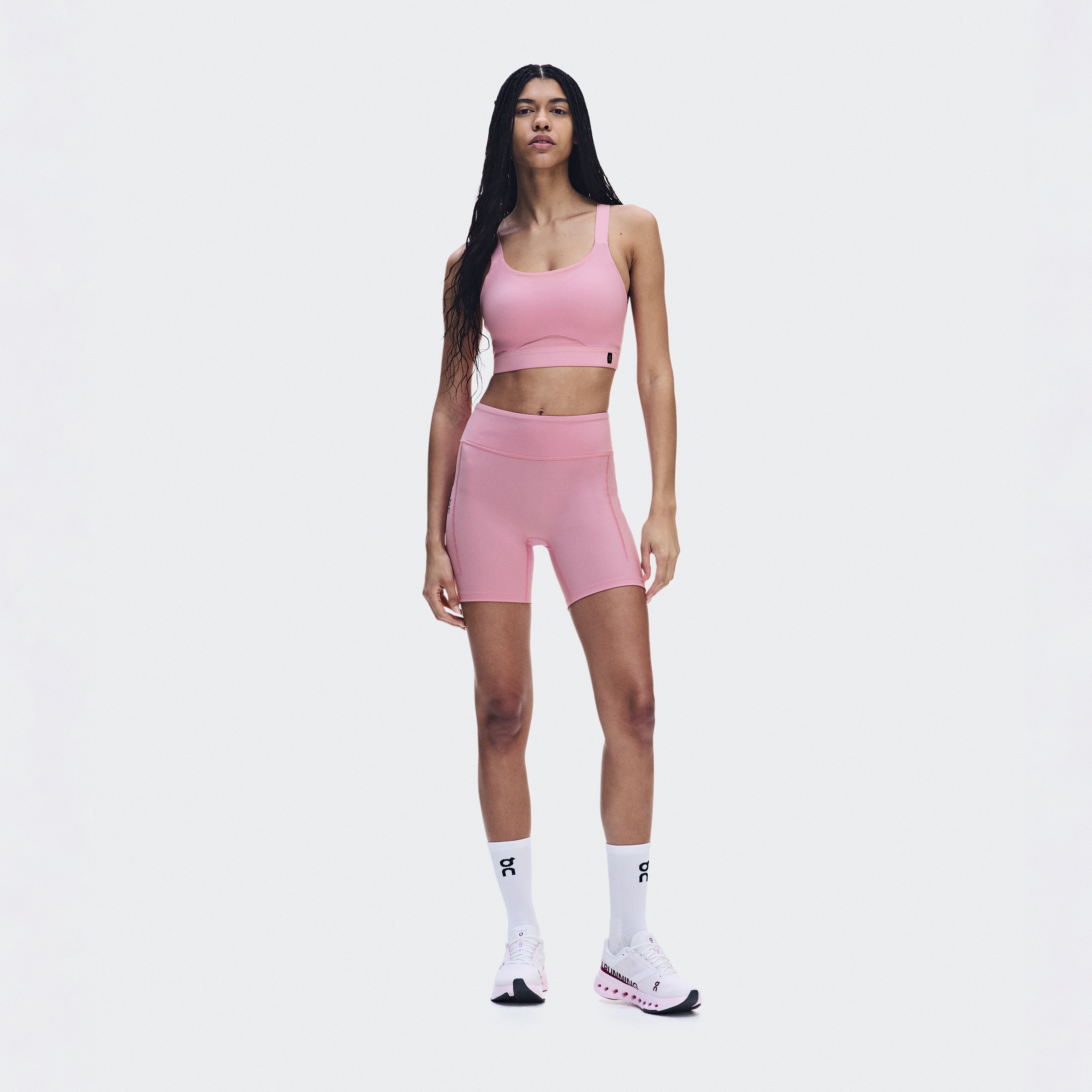 Performance Tights Short in Magnolia