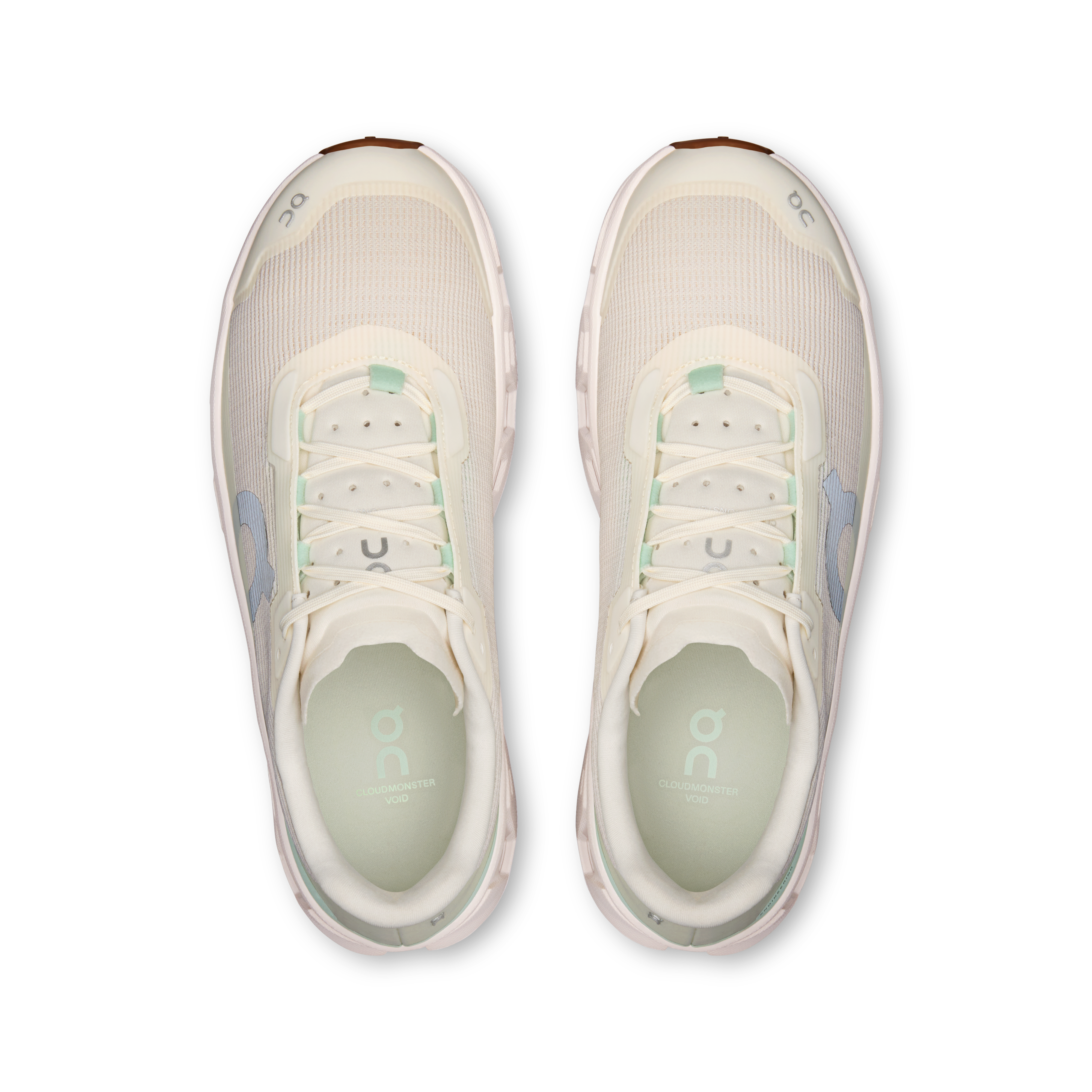 On Cloudmonster Void Ivory & Ivory Women – All day movement, CloudTec®, Helion™ superfoam Shoes