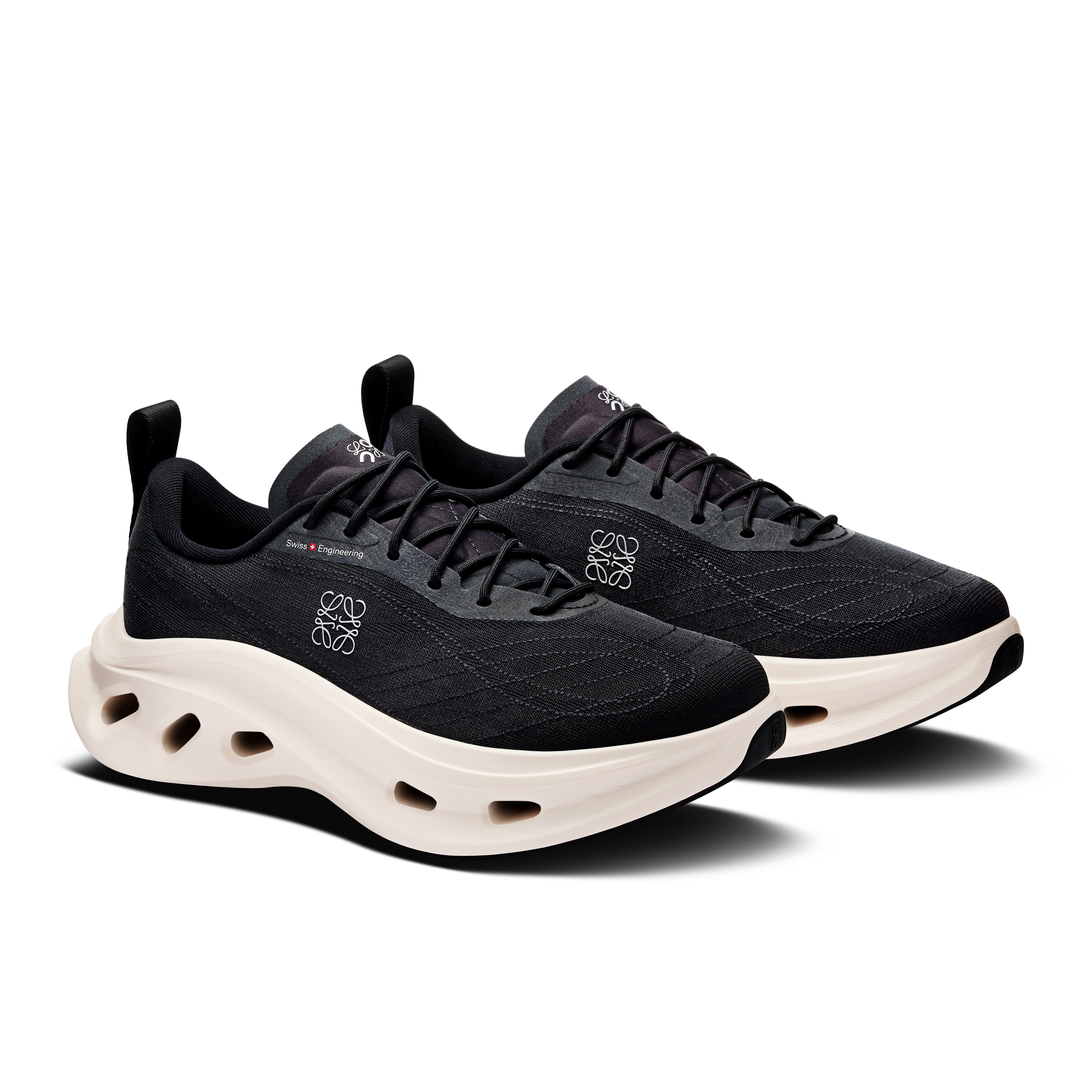 On Cloudtilt Cosmic LOEWE Black & White Women Active life Shoes