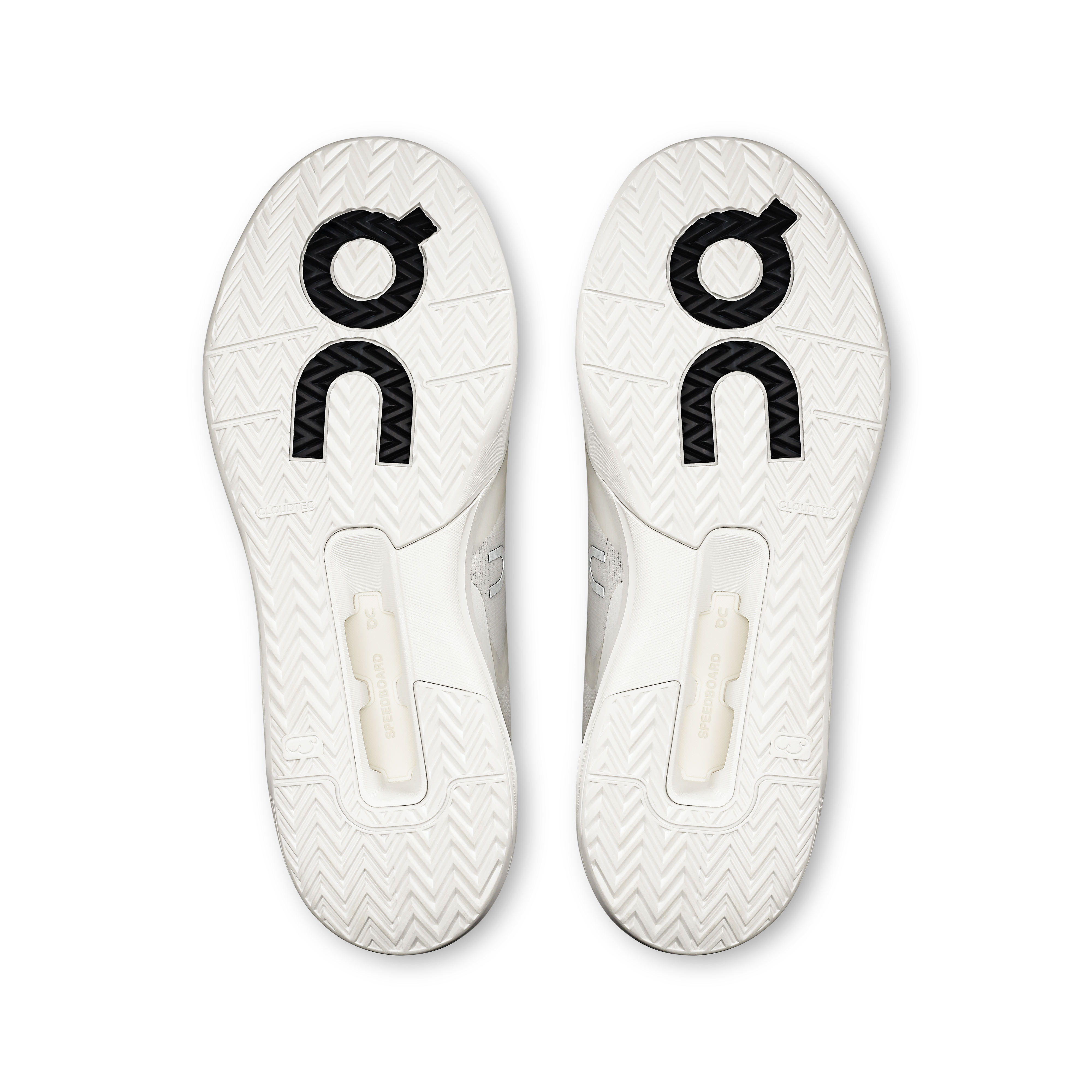 On THE ROGER Advantage Pro White & White Hombre Tenis Calzado