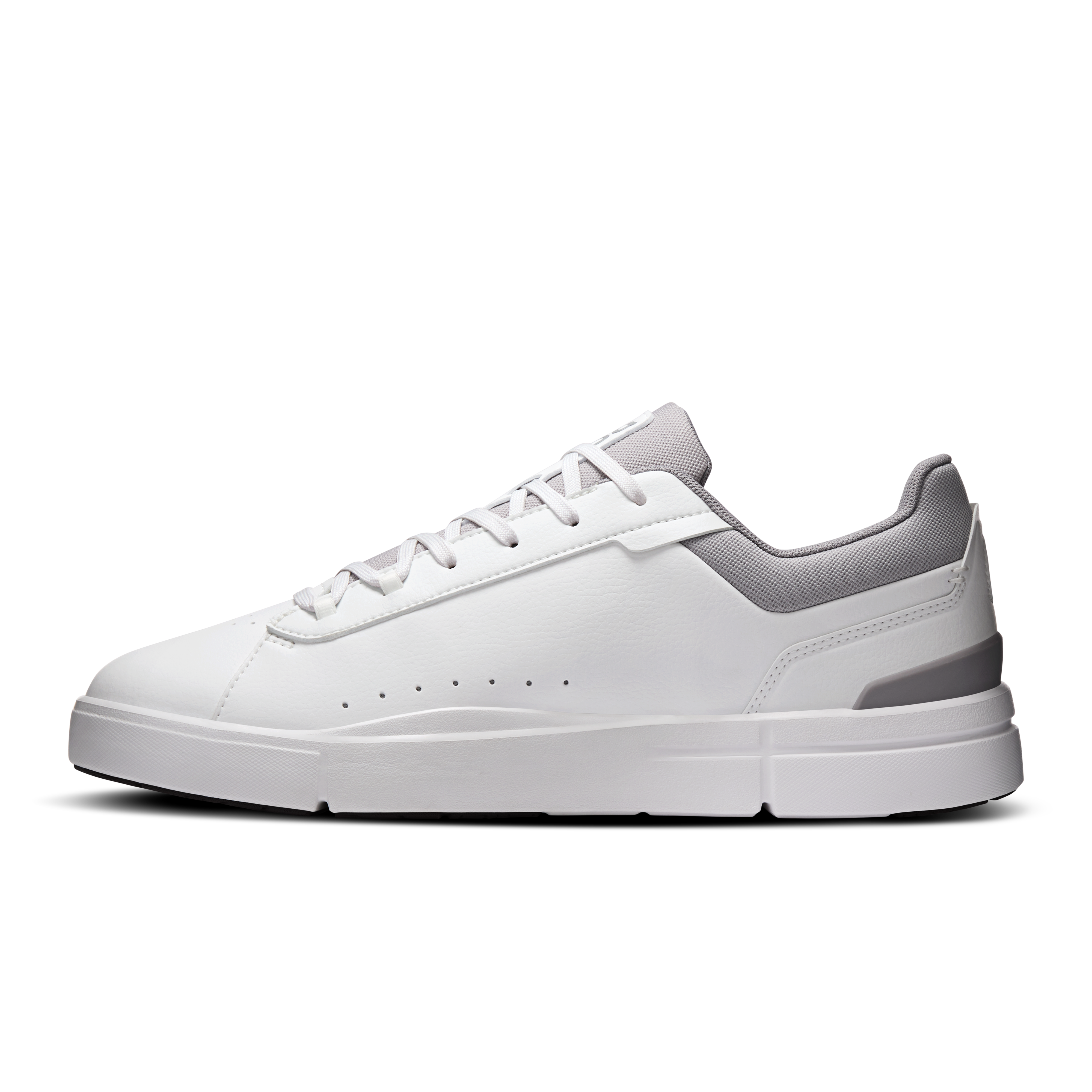 On THE ROGER Advantage White & Ore Men Tennis Shoes