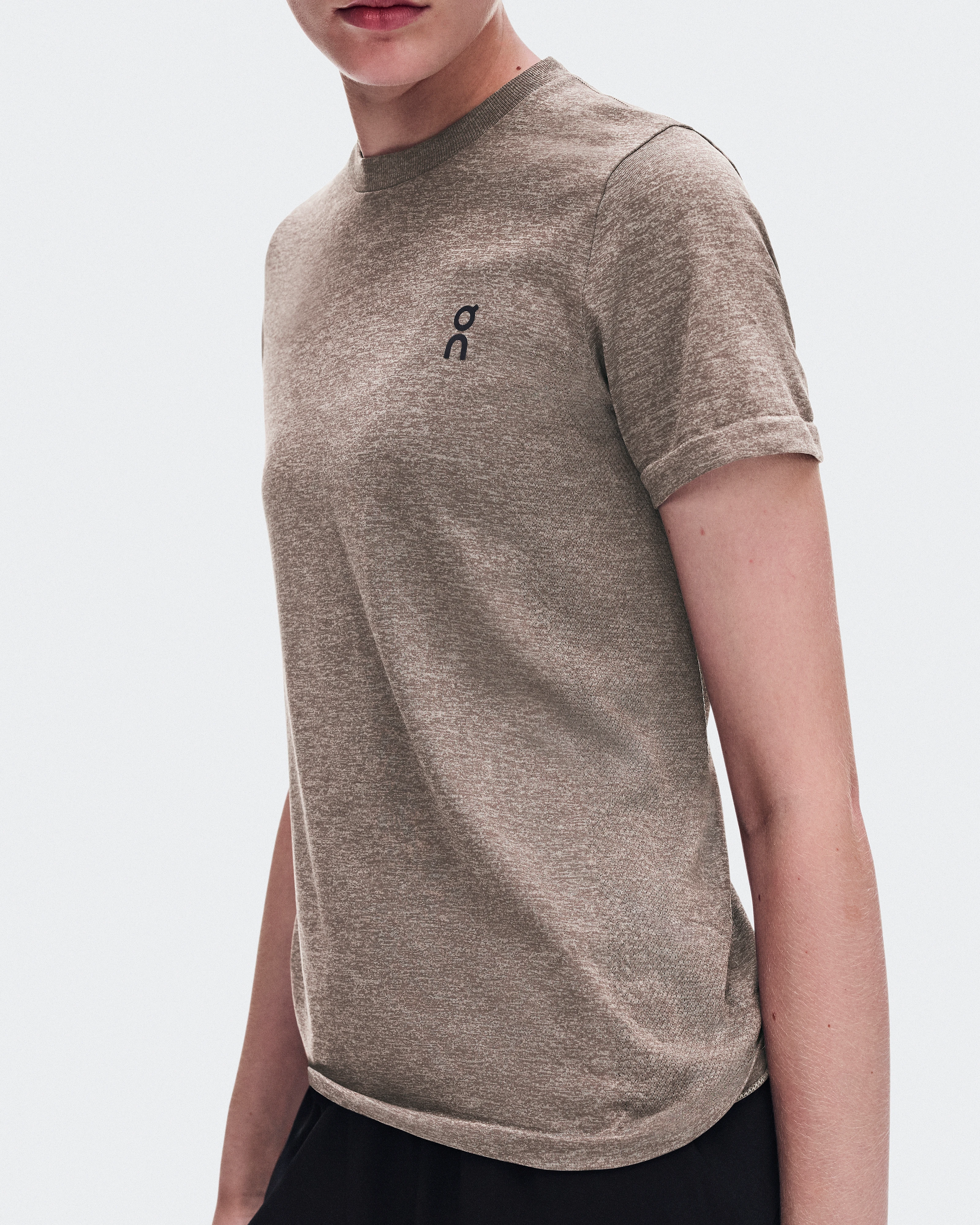 On Train Flex-T Clay Heather Women Tops and t-shirts
