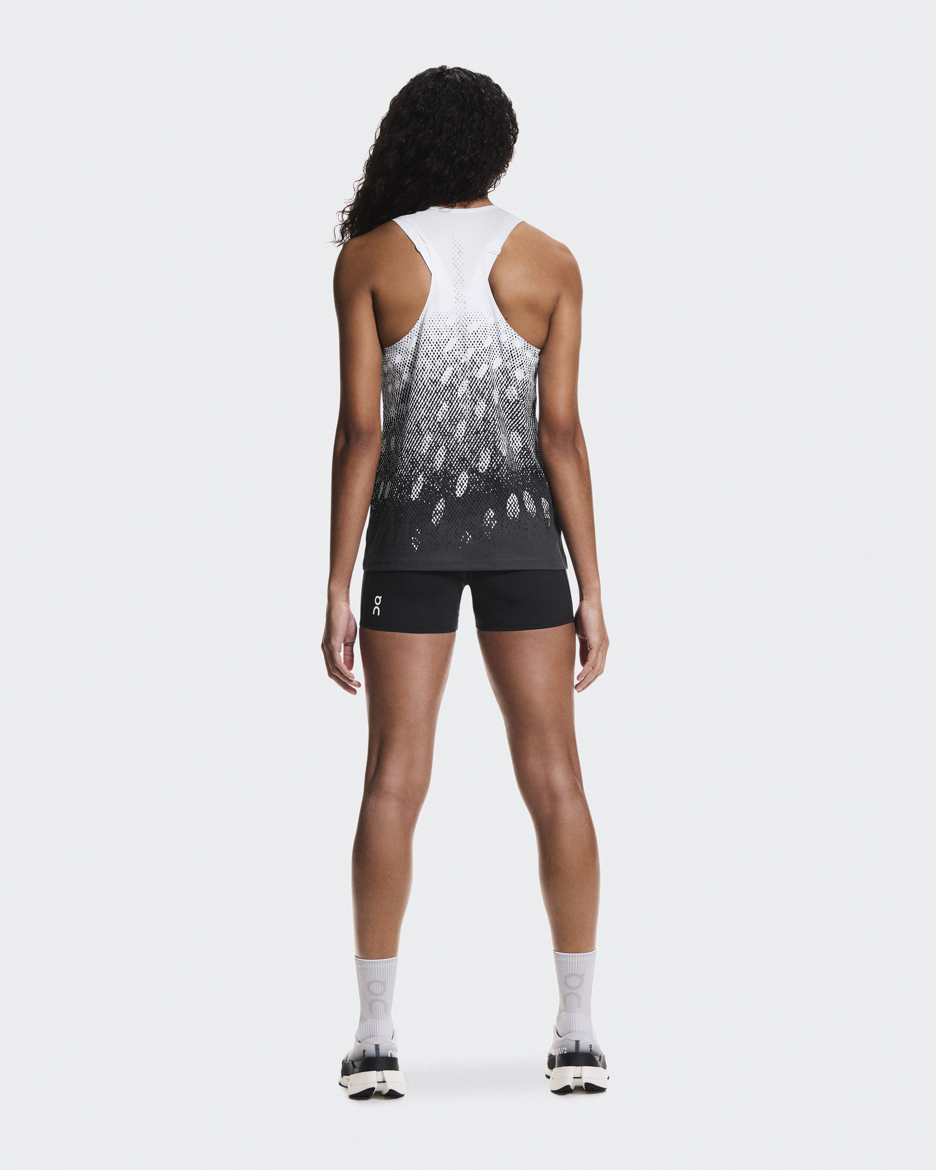 Women's Zero Singlet | White & Grey | On Canada