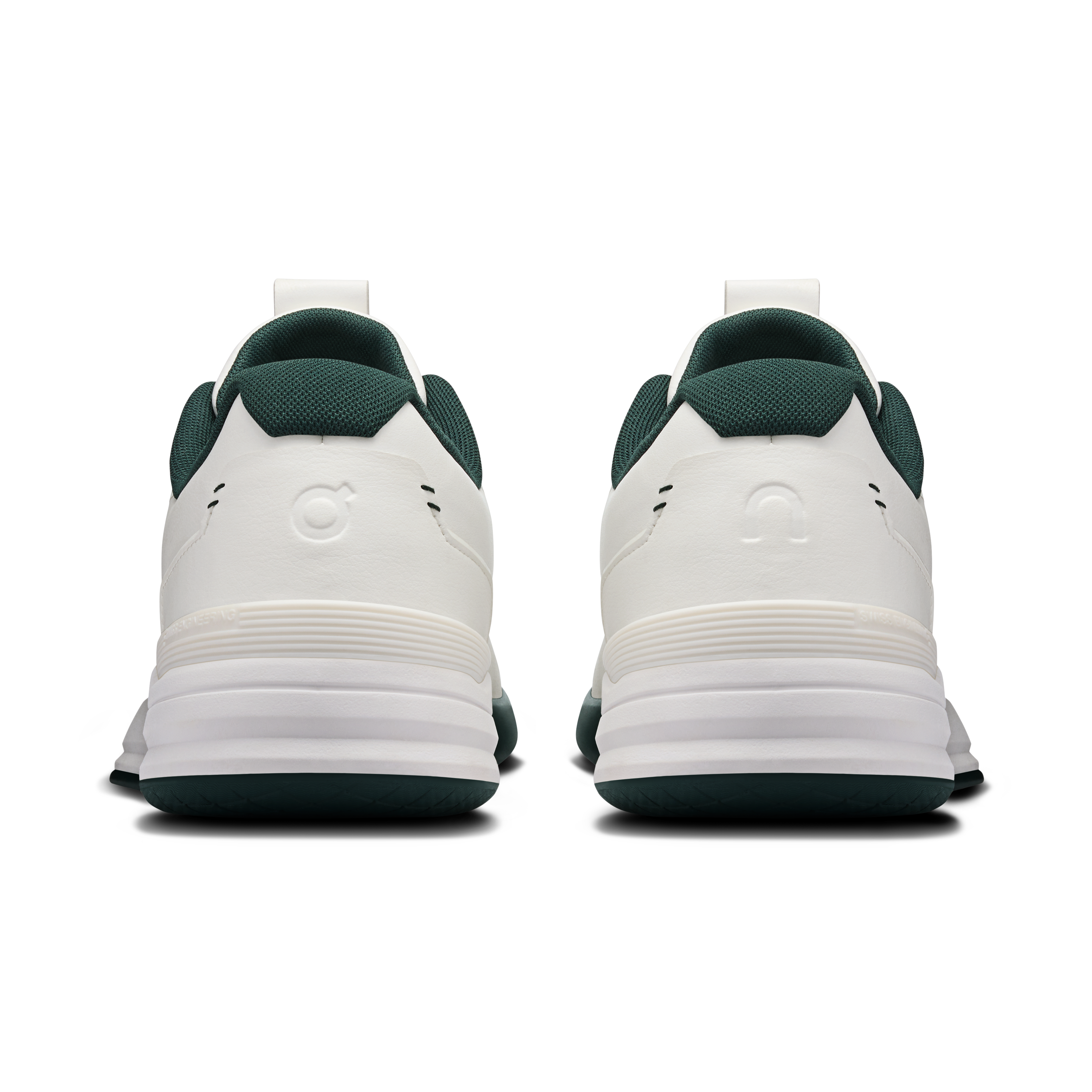 On THE ROGER Pro LDN White & Evergreen Men Tennis Shoes
