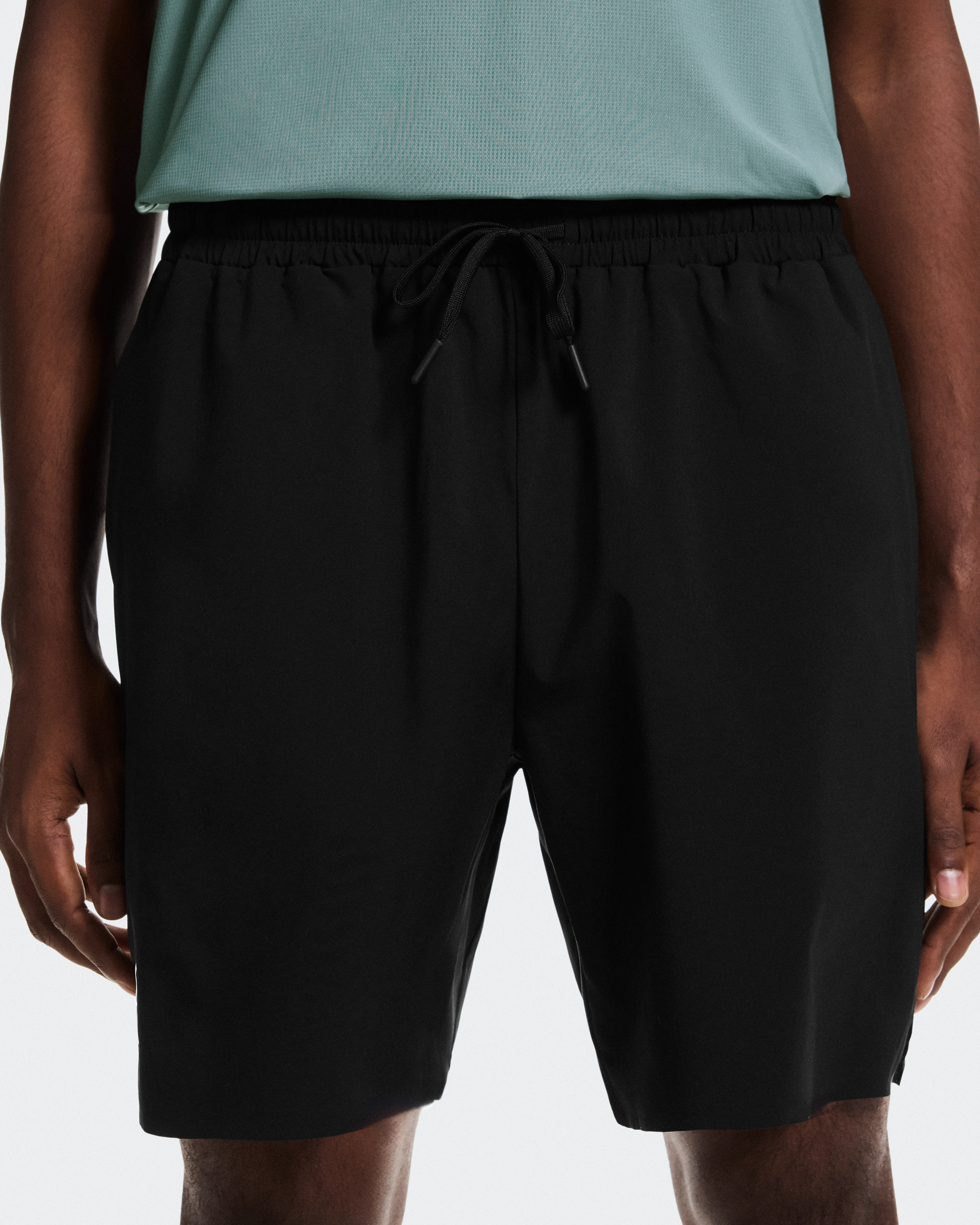 On 7" Court Shorts Black Men Shorts