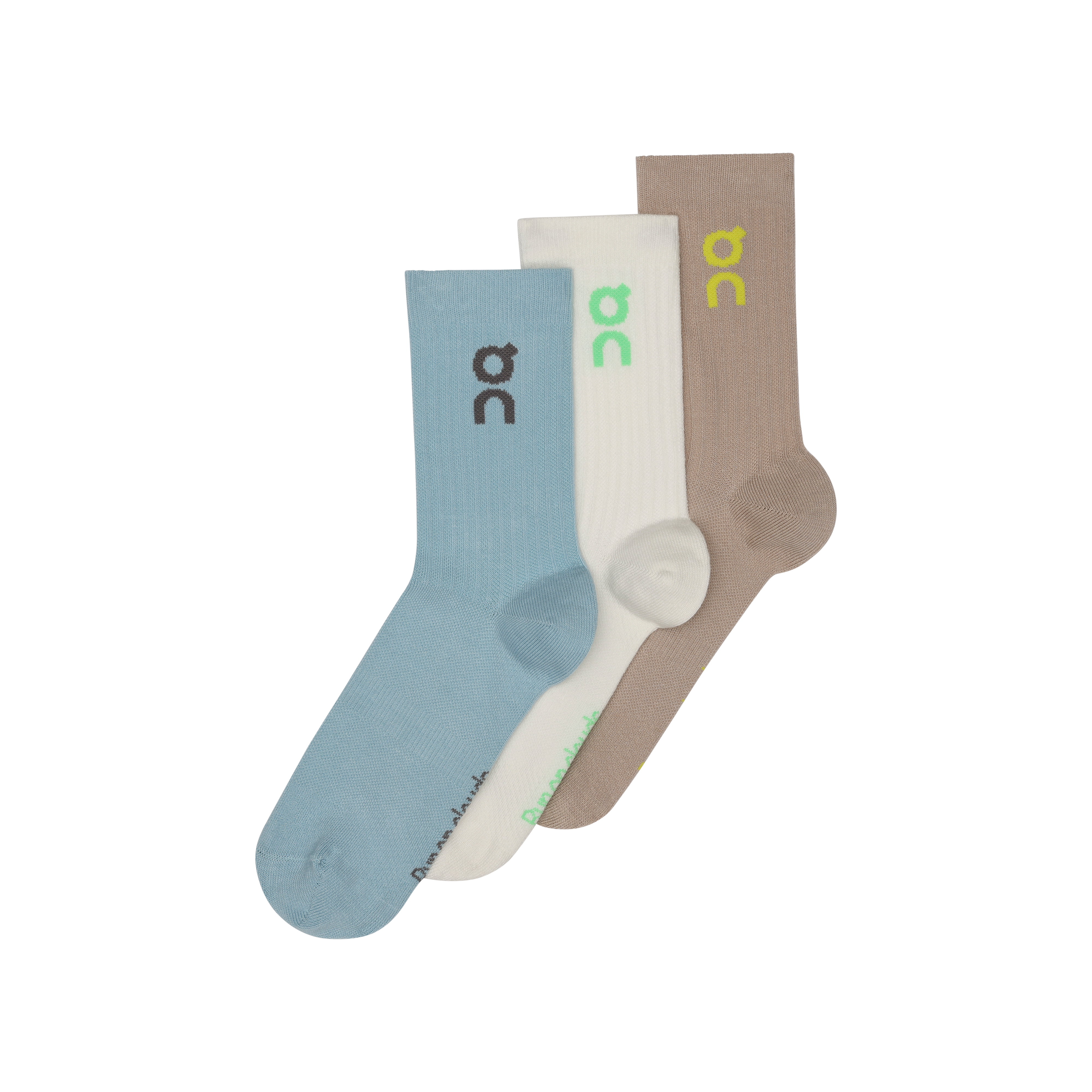 すぐ届く #FR2 Oval Icon フーディ 3色 関税送料無料 Logo Sock High 3P | ベージュ & ブルー | On 日本